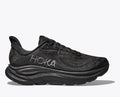 HOKA Women's Clifton 10 - BLACK / BLACK (Extra Wide)