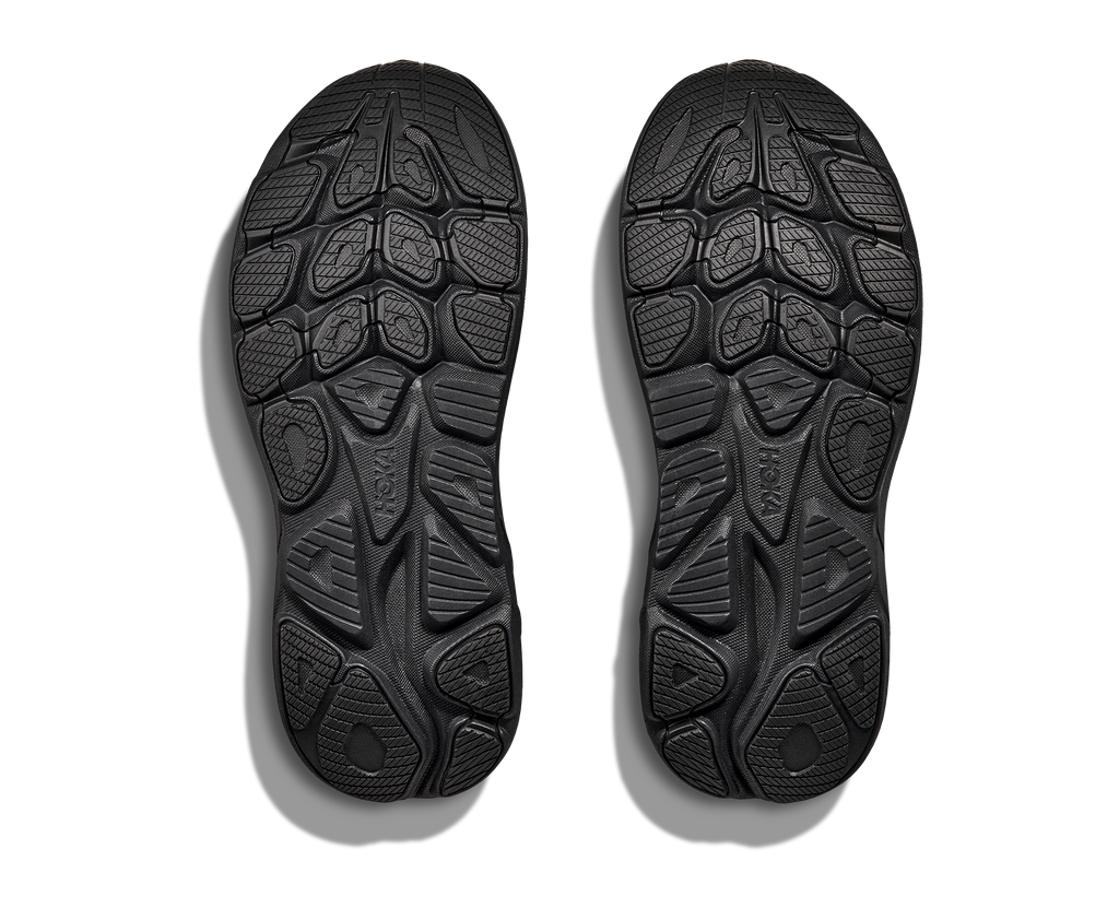 HOKA Women's Clifton 10 - BLACK / BLACK (Wide)