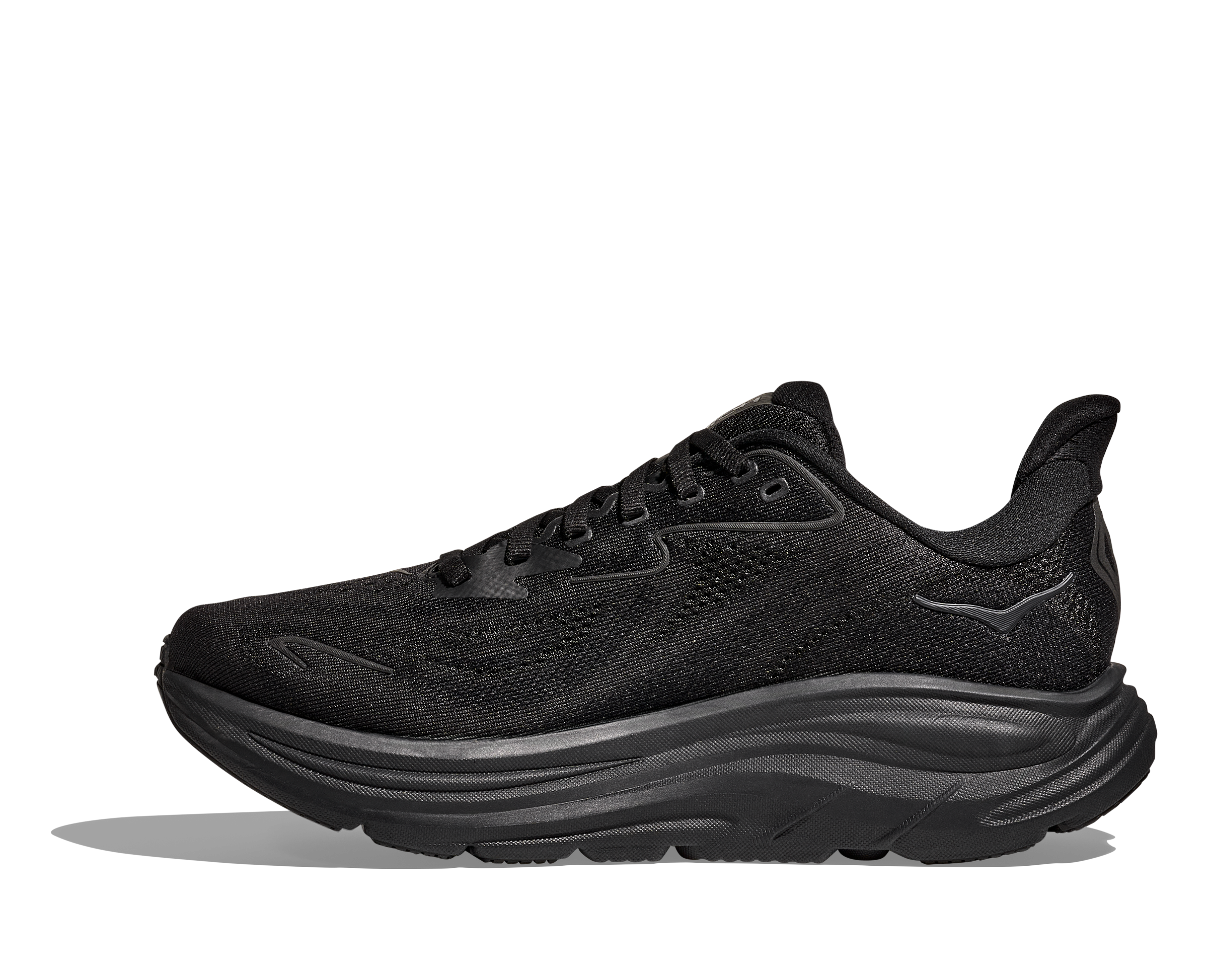 HOKA Women's Clifton 10 - BLACK / BLACK (Wide)