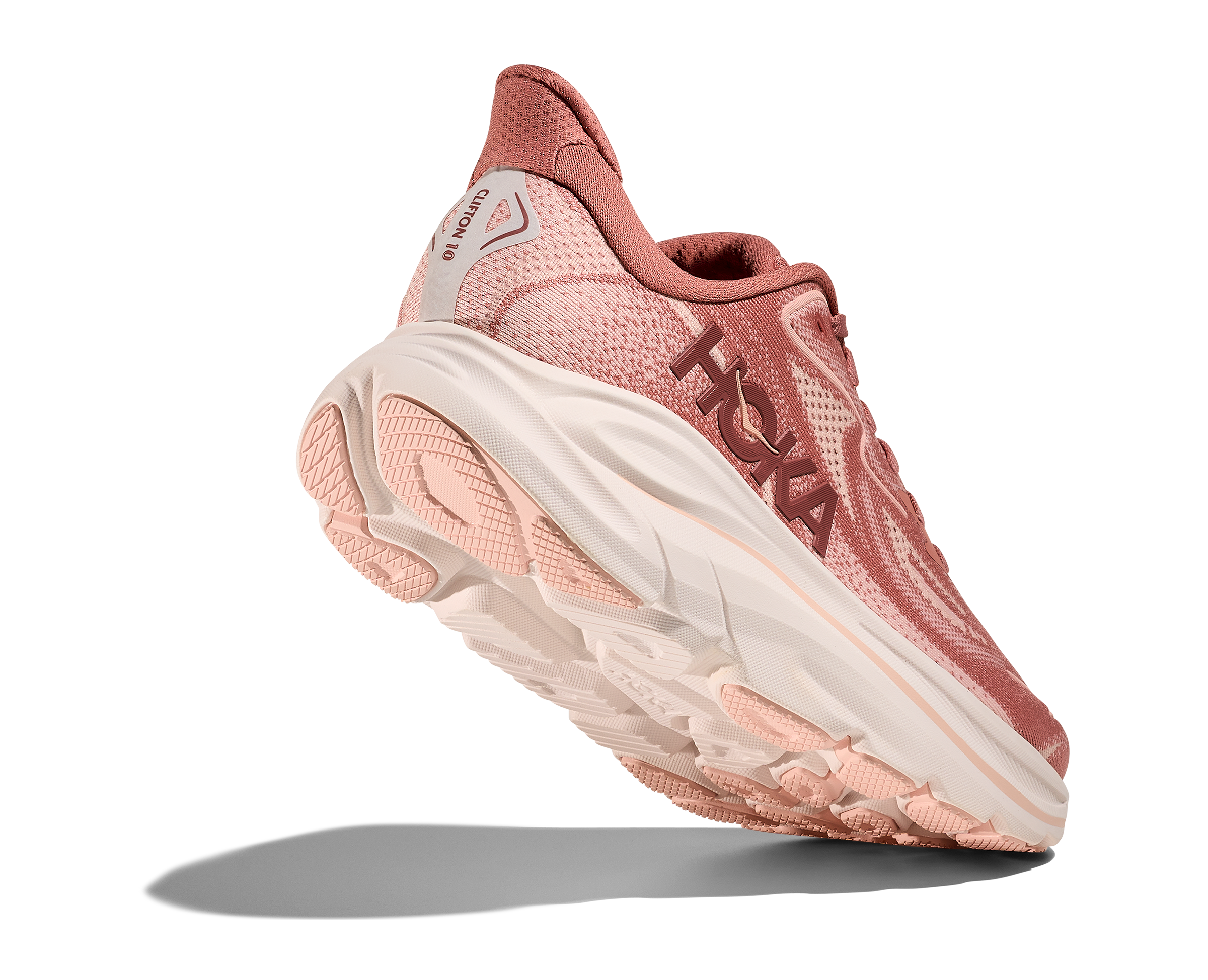 HOKA Women's Clifton 10 - BLUSH / ROSE LATTE