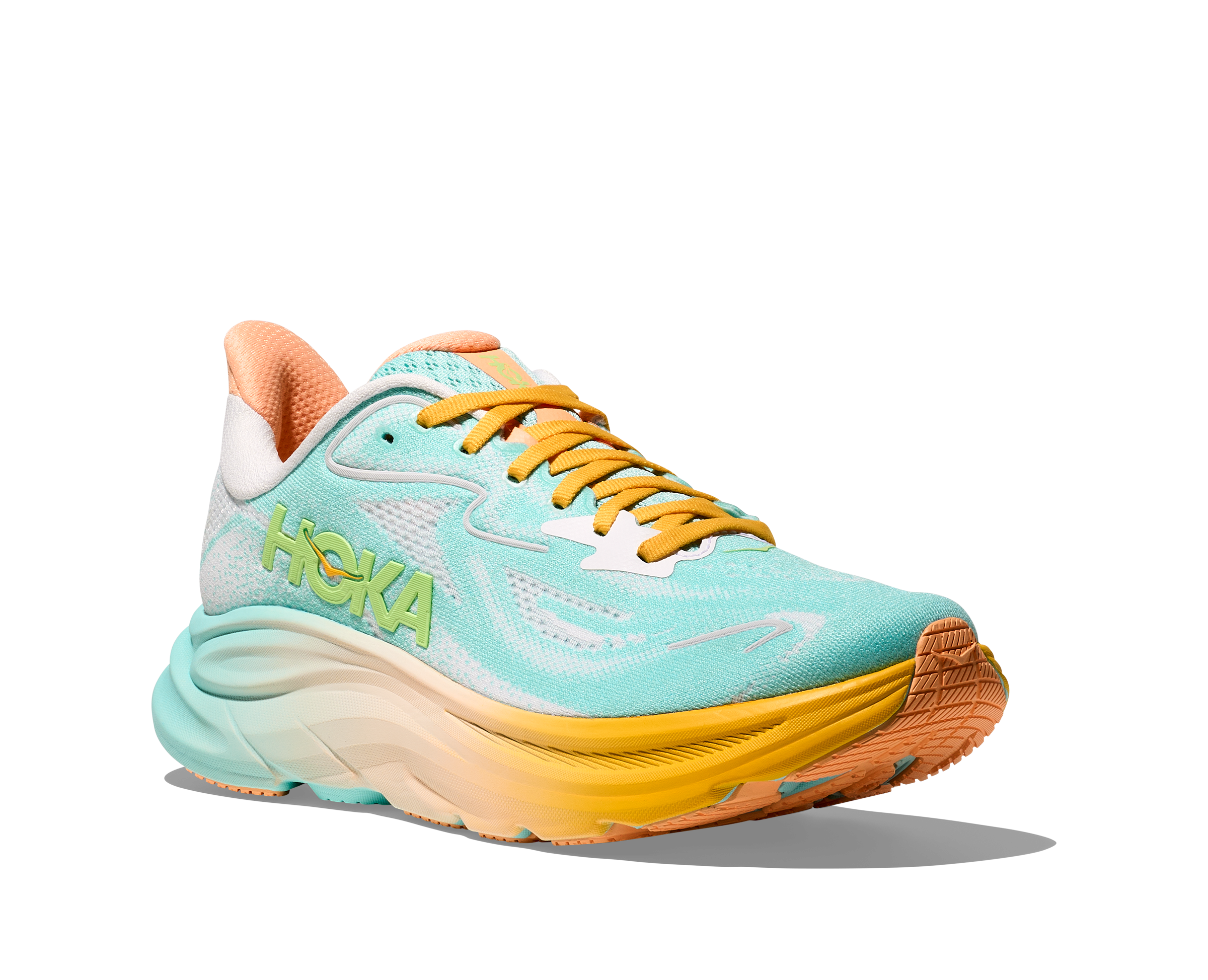 HOKA Women's Clifton 10 - BLUE SPARK / WHITE