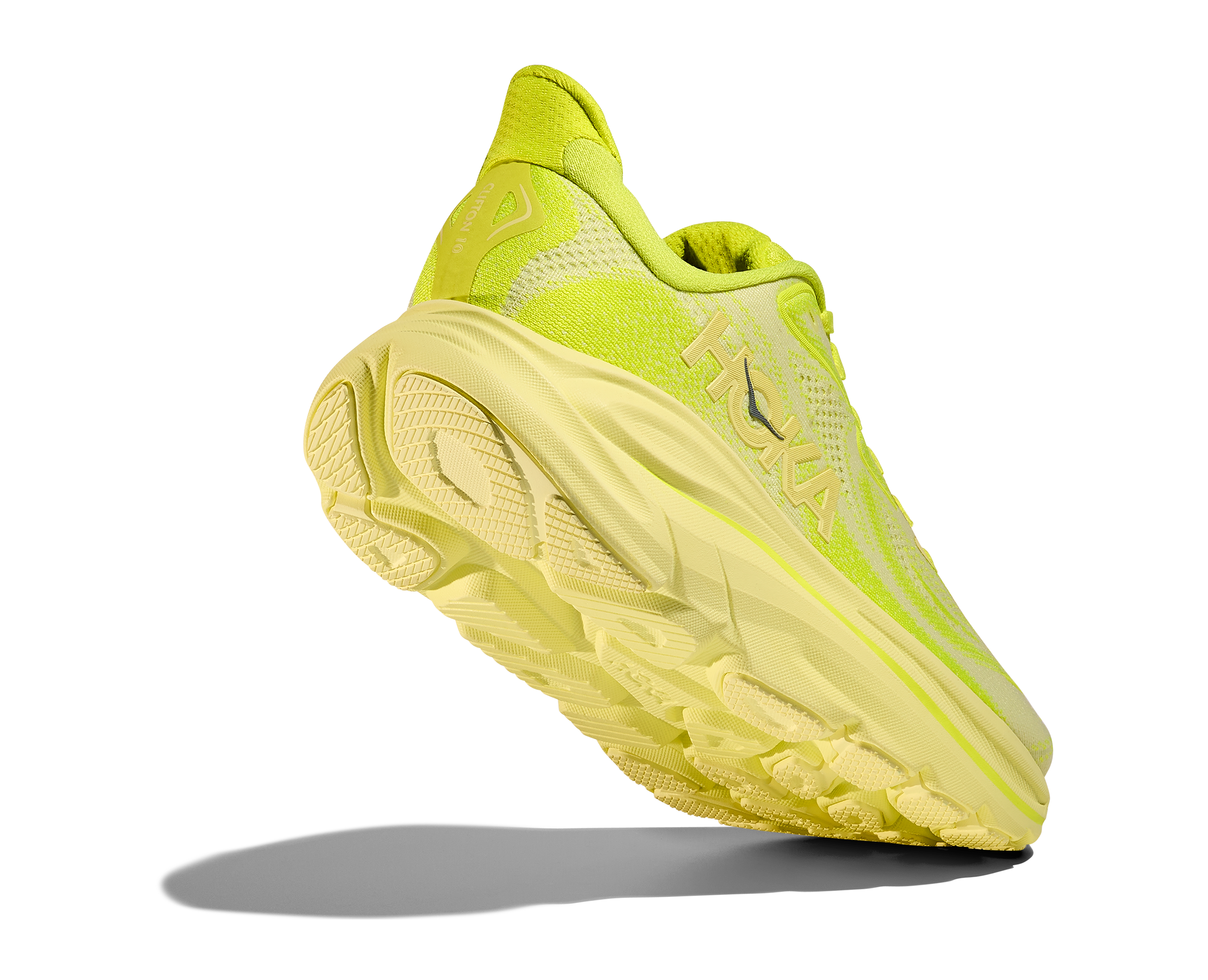 HOKA Women's Clifton 10 - NEON HOKA CITRUS / SUNLIGHT