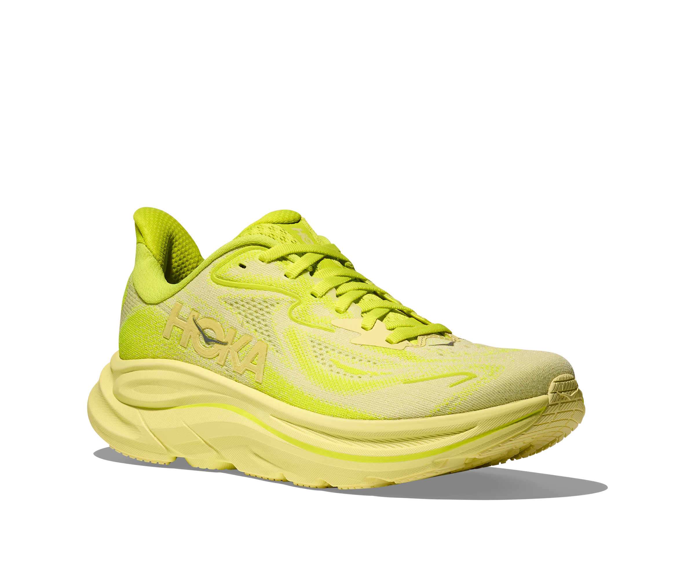 HOKA Women's Clifton 10 - NEON HOKA CITRUS / SUNLIGHT