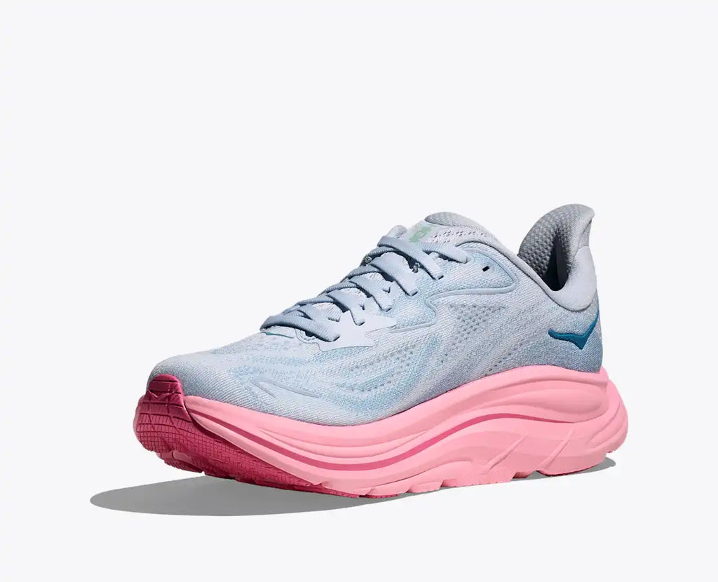 HOKA Women's Clifton 10 - OVERCAST / PETAL (Wide)