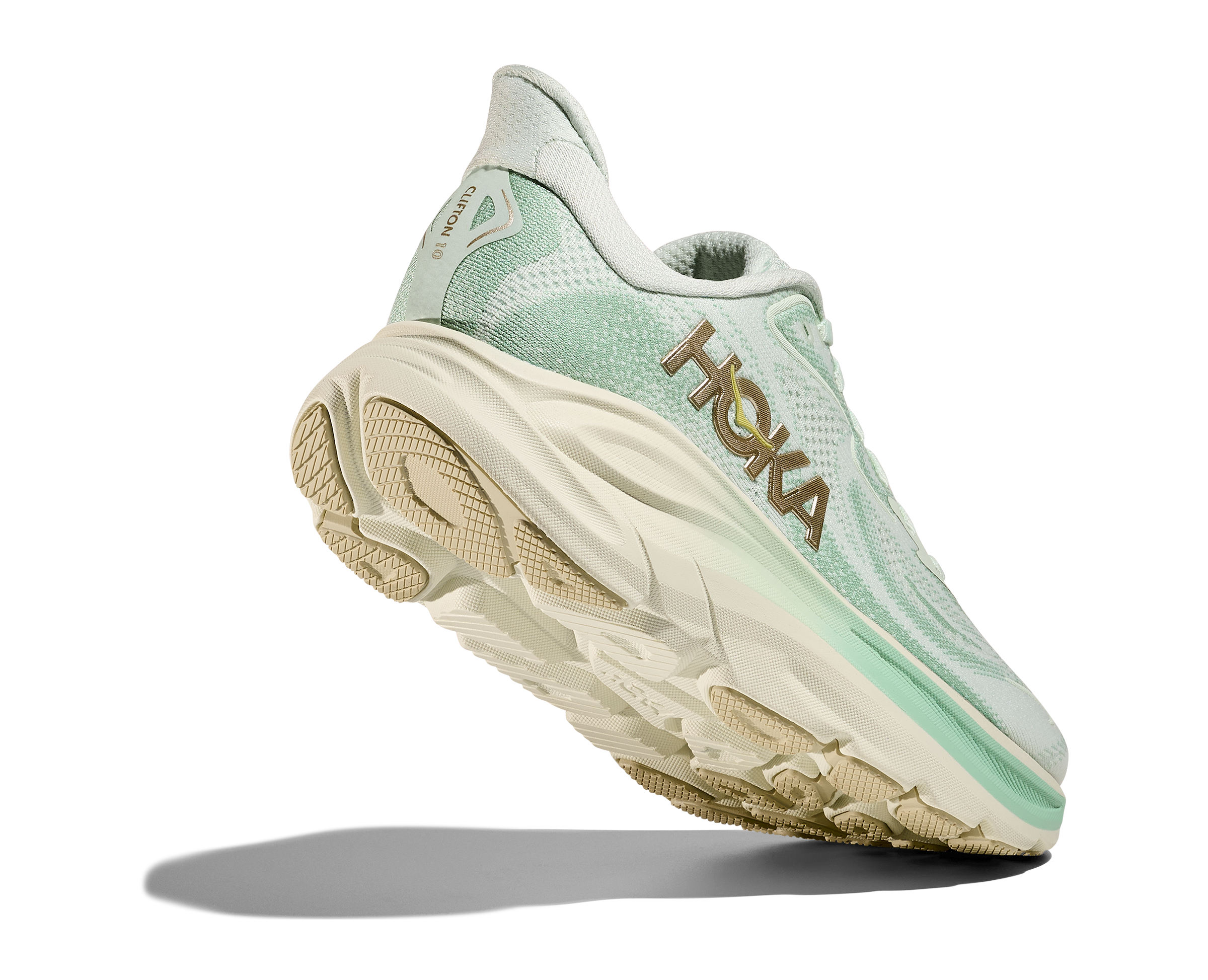 HOKA Women's Clifton 10 - SEA GLASS / JADEITE