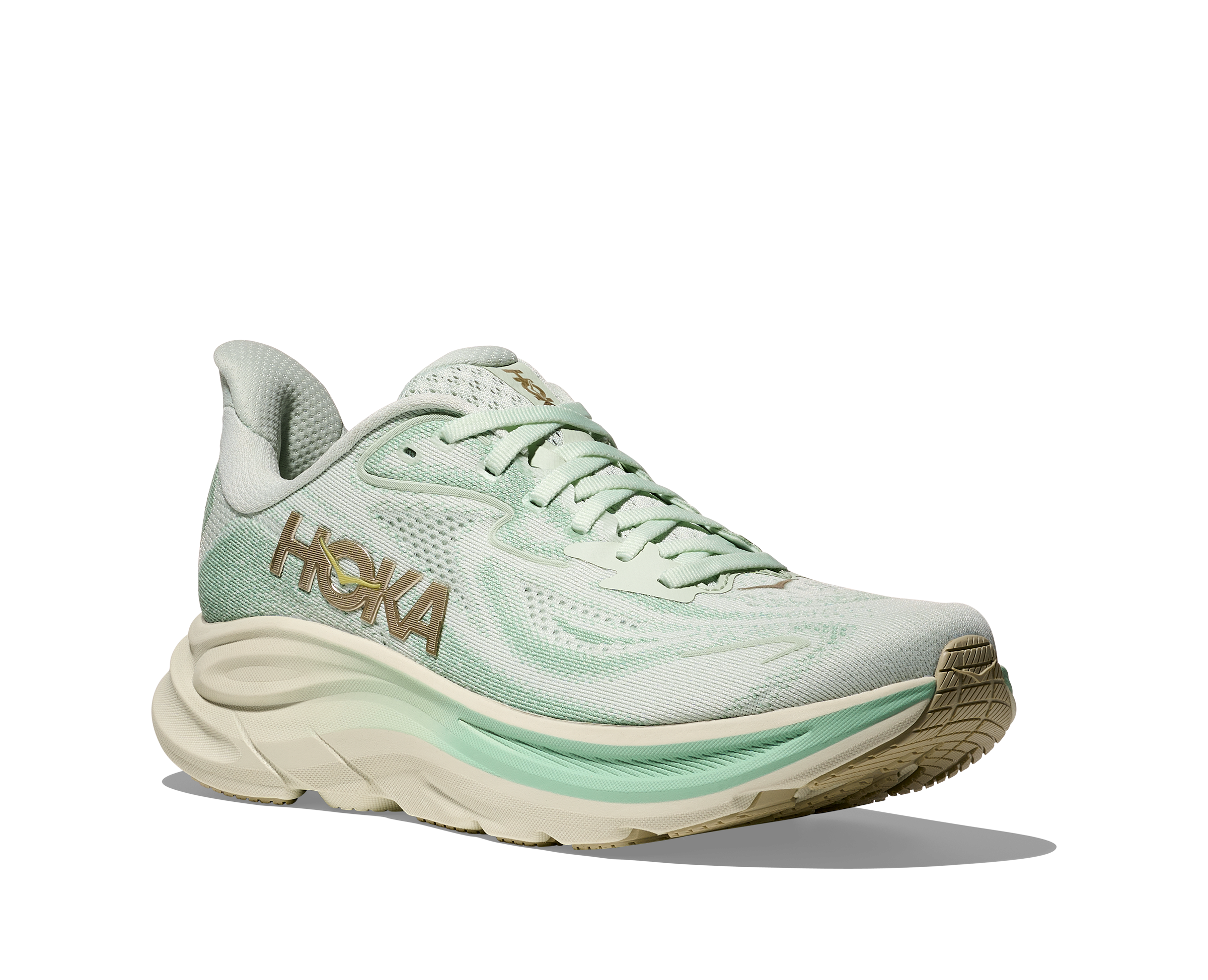 HOKA Women's Clifton 10 - SEA GLASS / JADEITE