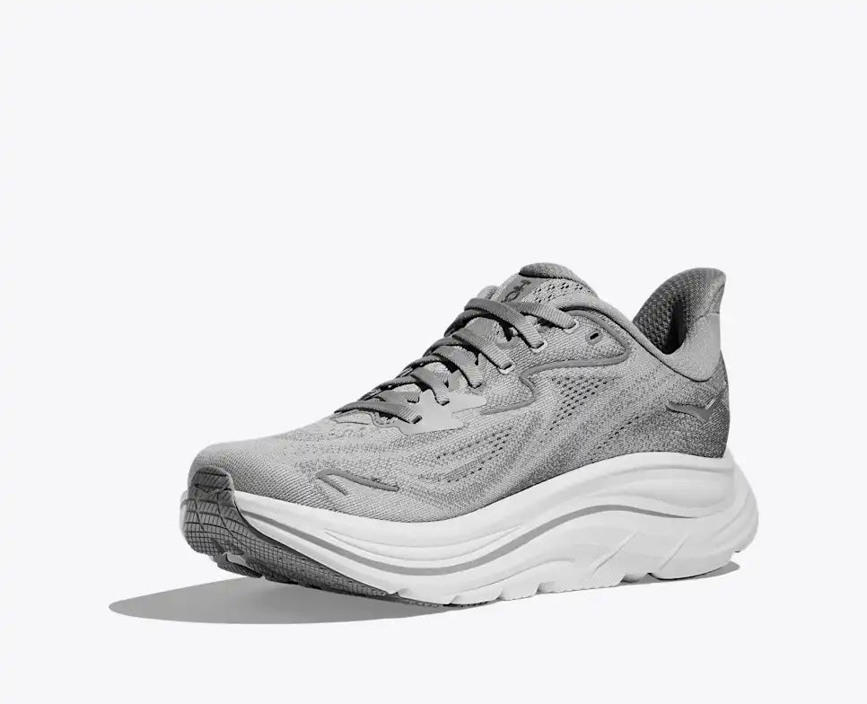 HOKA Men's Clifton 10 - STELLAR GREY / STARDUST (Extra Wide)