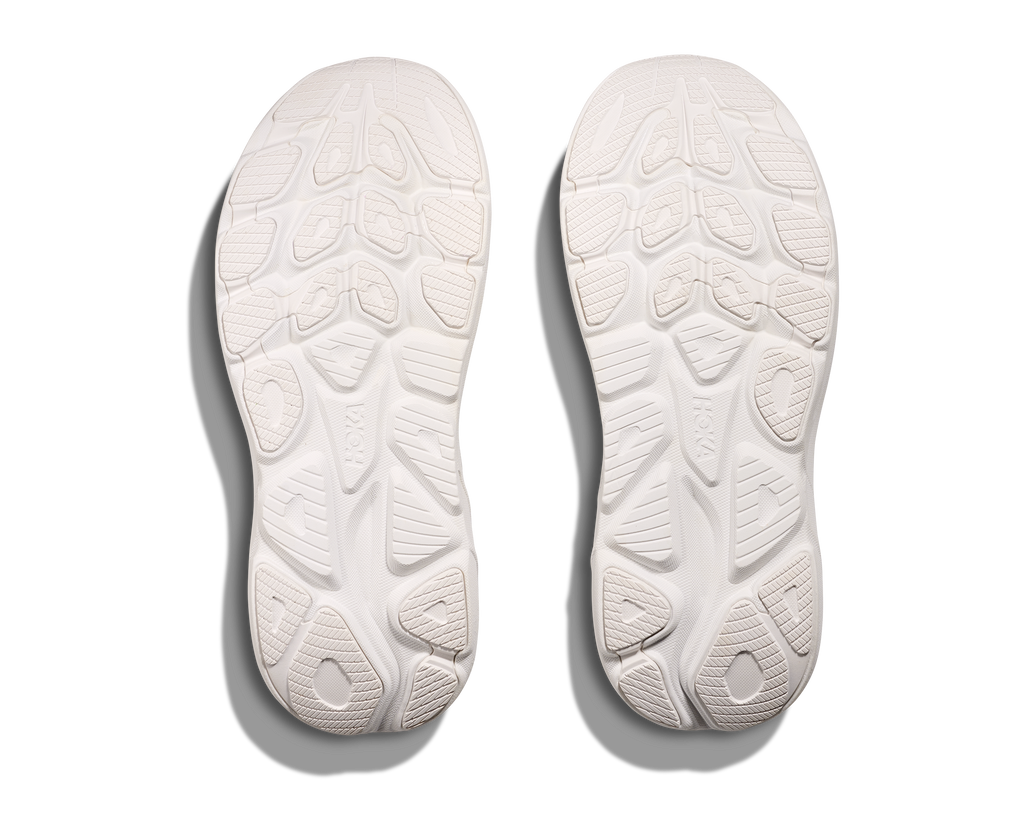 HOKA Women's Clifton 10 - WHITE / WHITE (Wide)