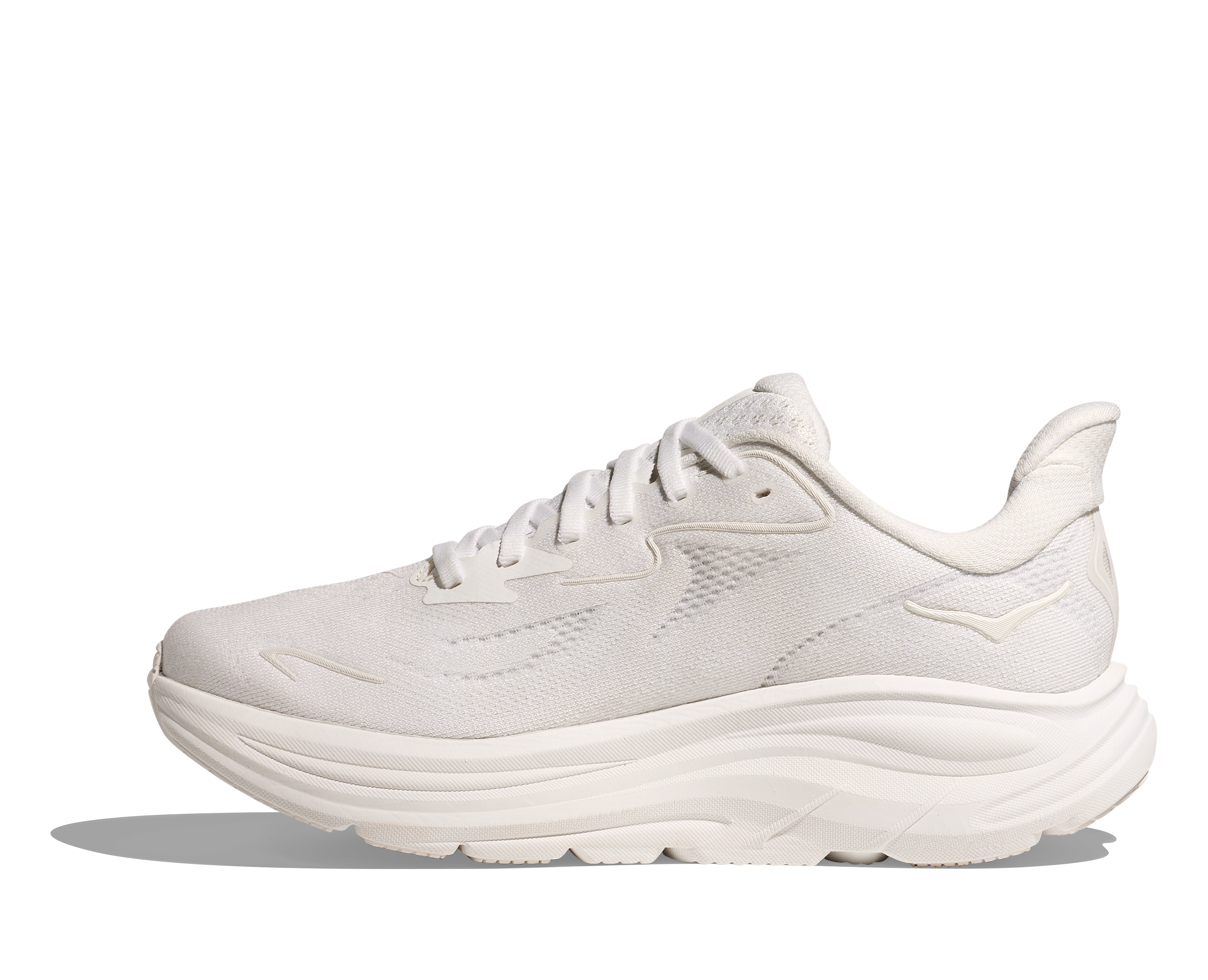 HOKA Women's Clifton 10 - WHITE / WHITE