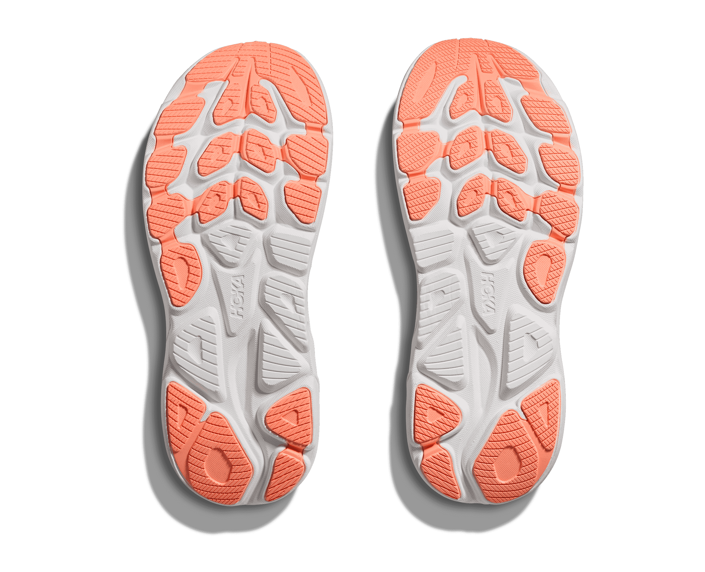 HOKA Women's Clifton 10 - LILAC CREAM / TANGERINE GLOW (Wide)