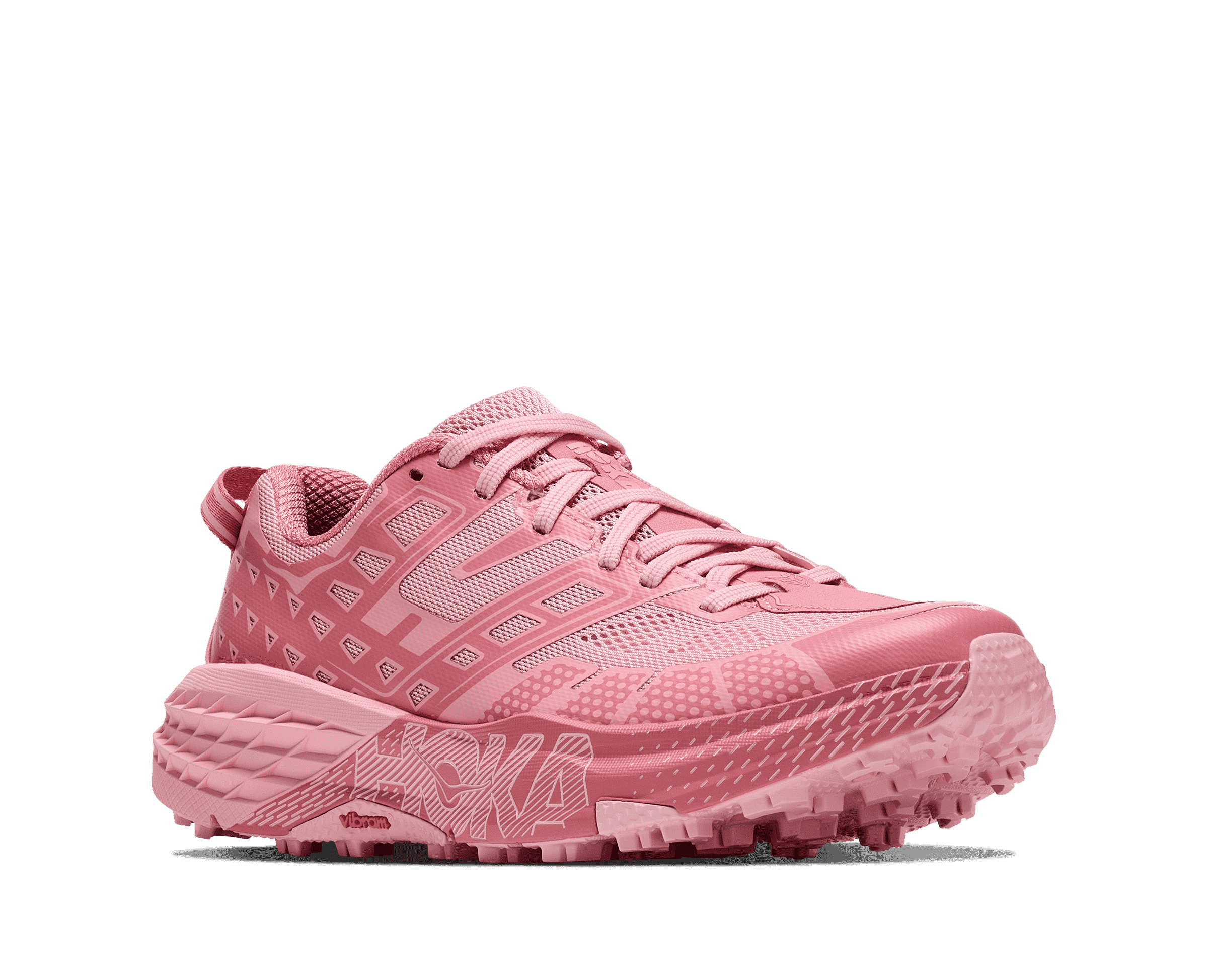 HOKA Unisex Speedgoat 2 - DEWY PINK / ROSE GARDEN PINK