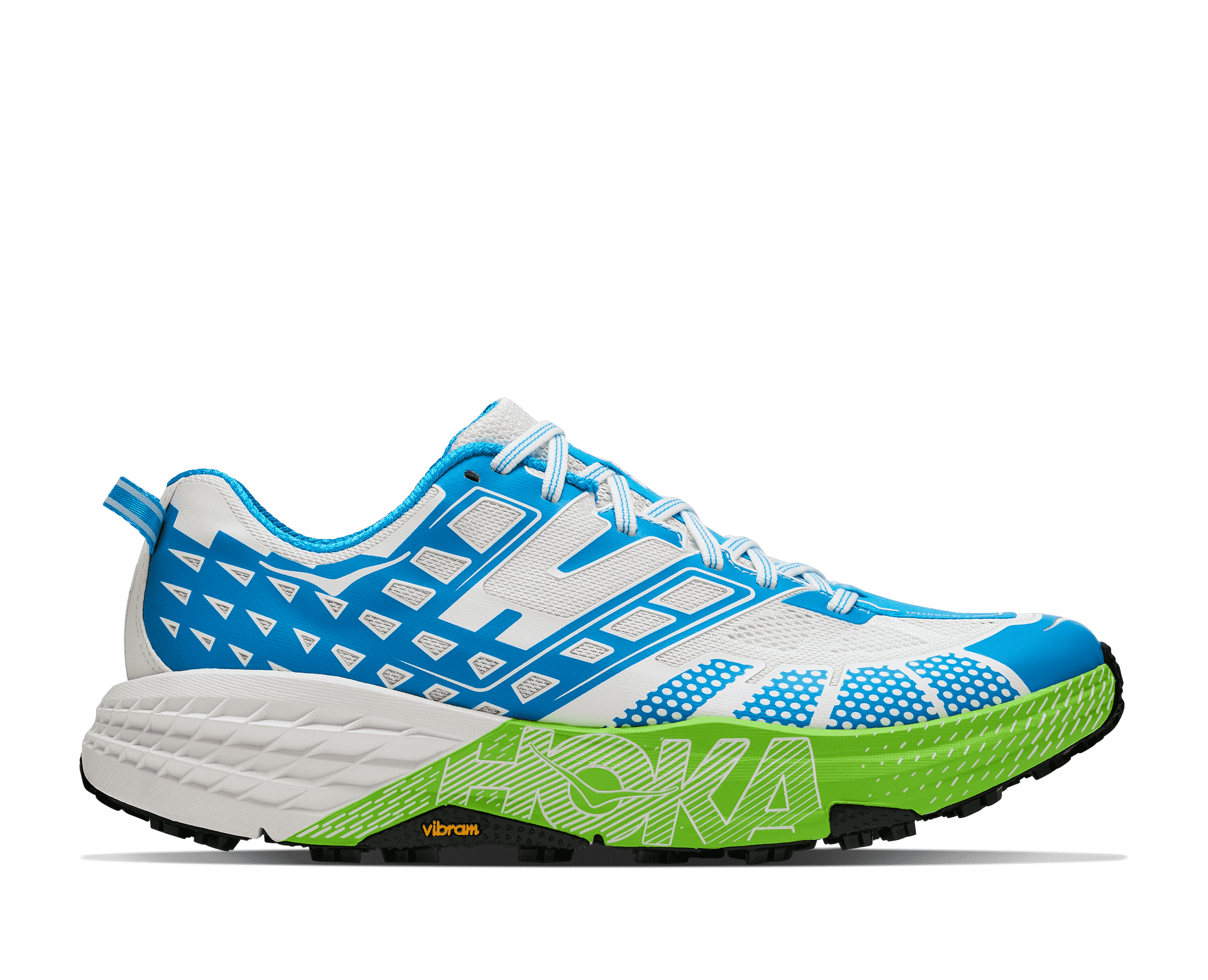 HOKA Unisex Speedgoat 2 - SKYWARD BLUE / ELECTRIC LIME