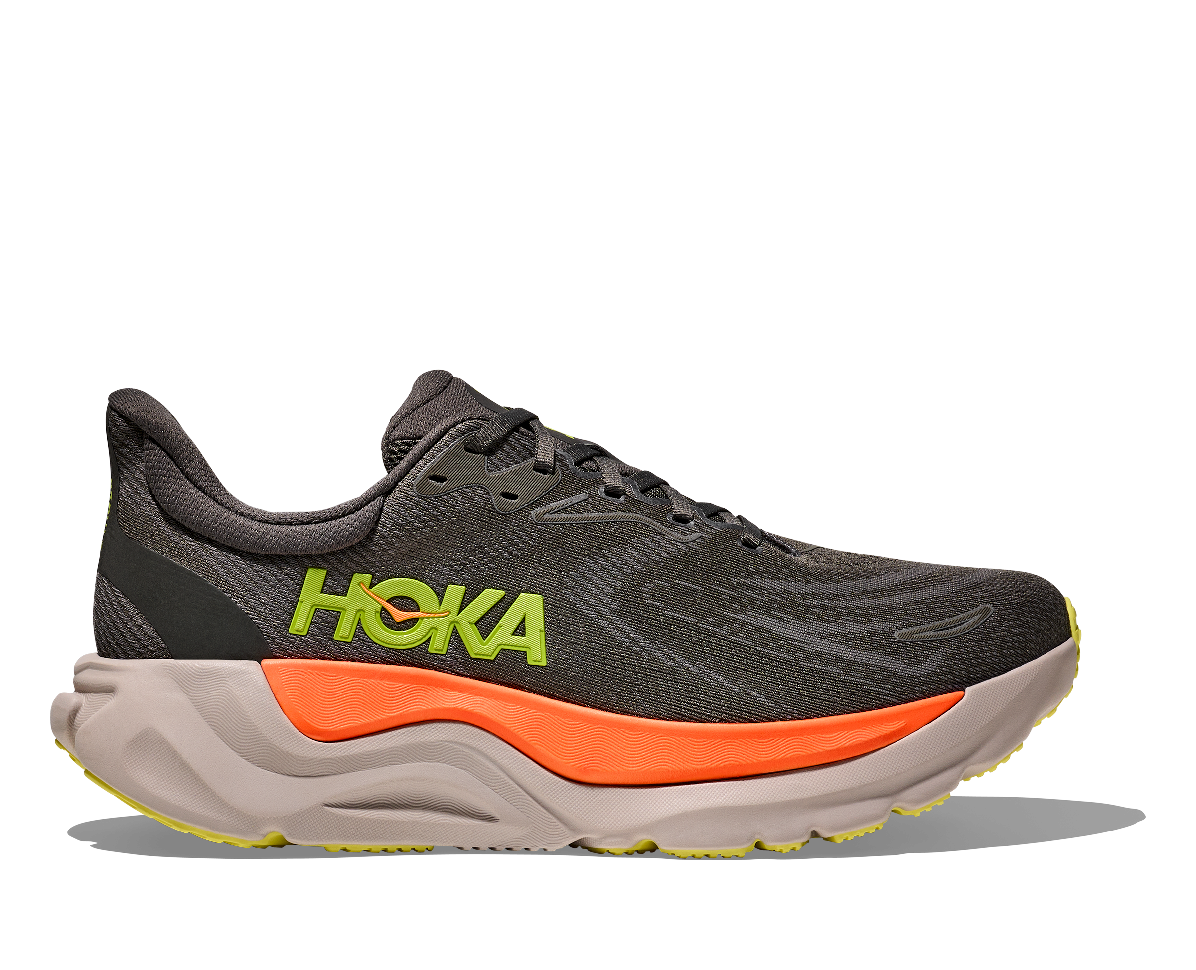 HOKA Men's Arahi 8 - ASPHALT / GRAVEL
