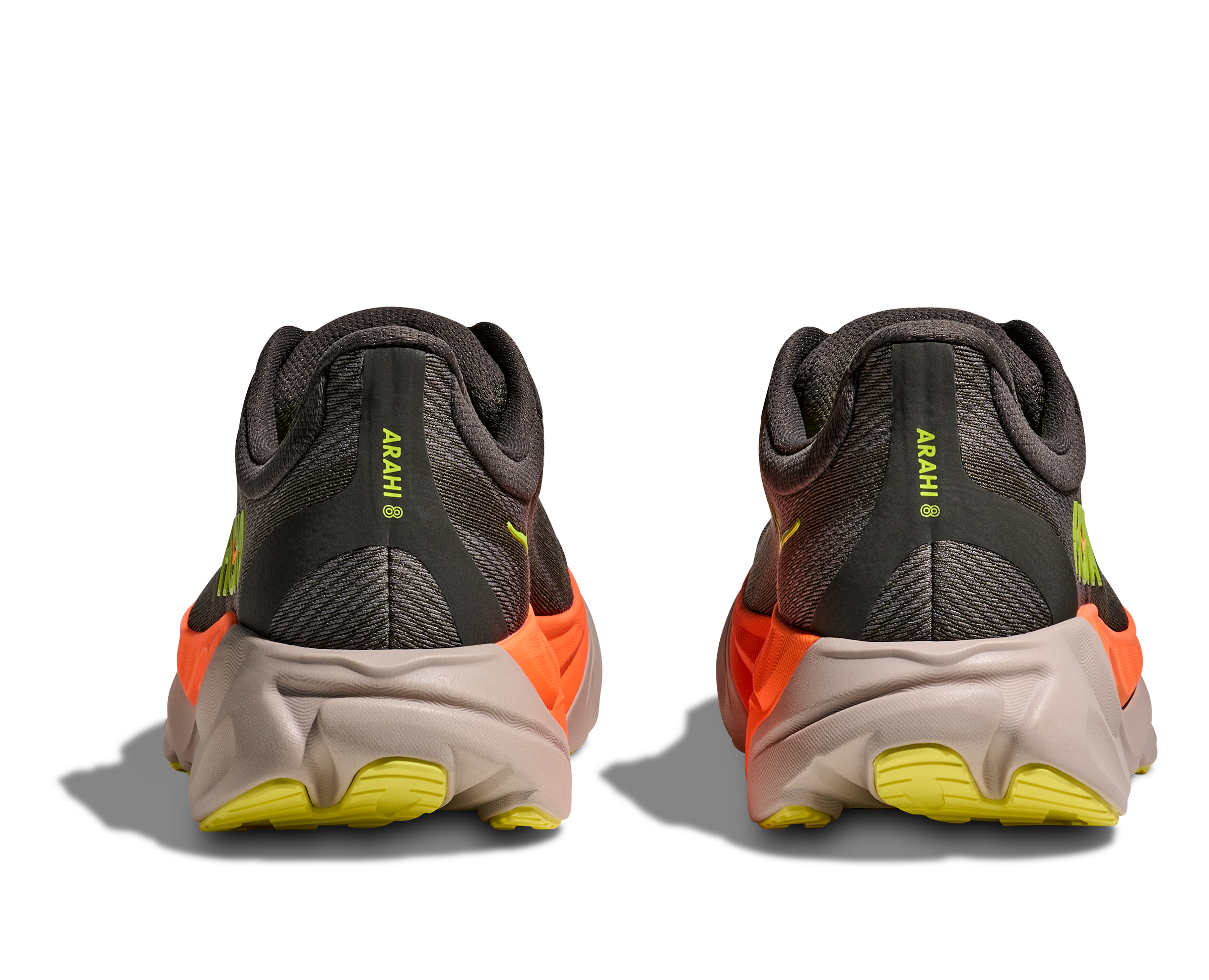 HOKA Men's Arahi 8 - ASPHALT / GRAVEL