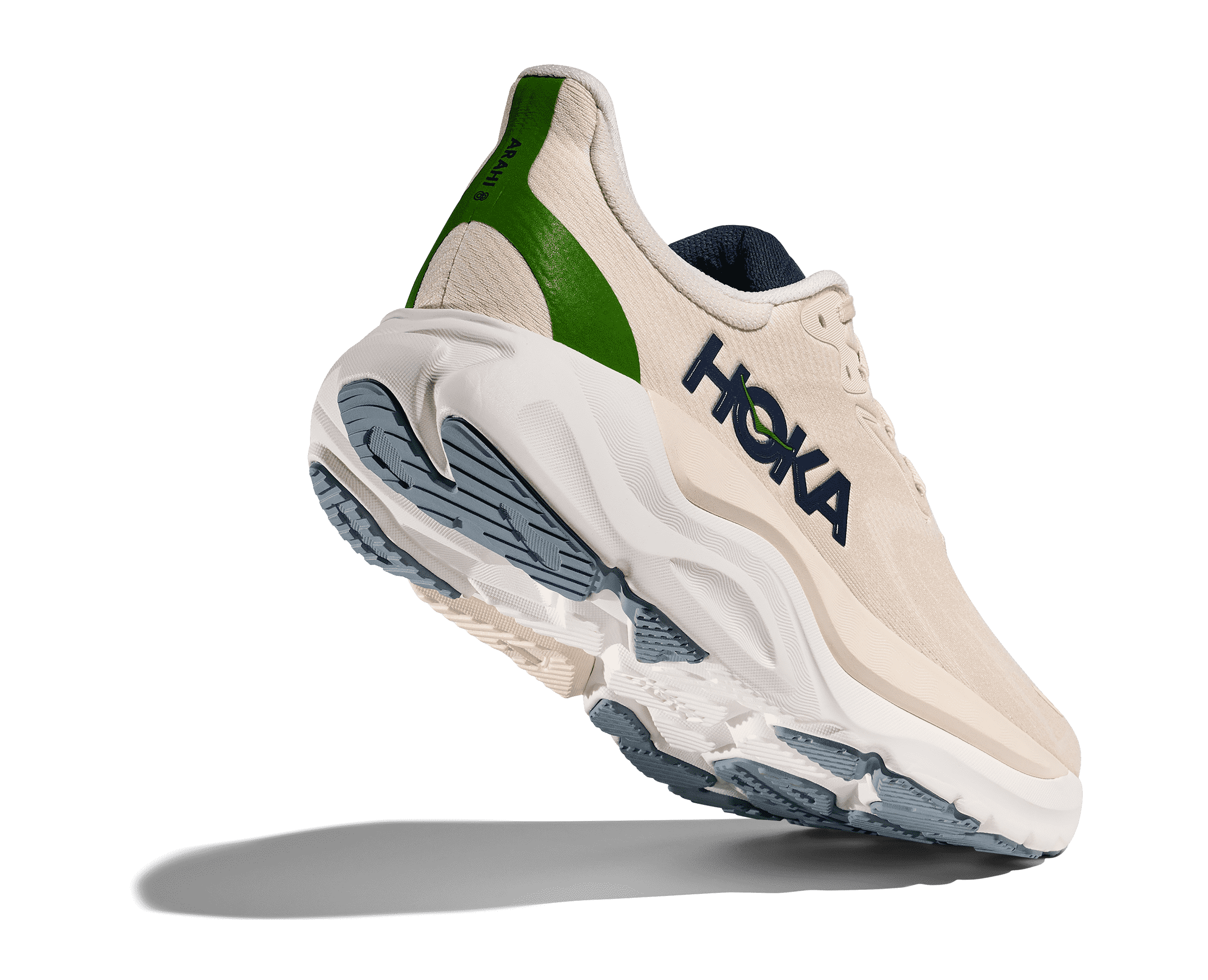 HOKA Men's Arahi 8 - ALABASTER / BIRCH