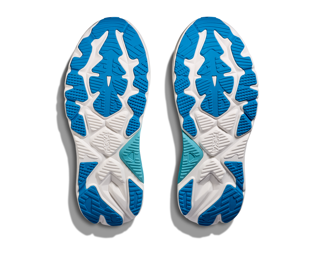 HOKA Men's Arahi 8 - BLACK / SKYWARD BLUE (Wide)
