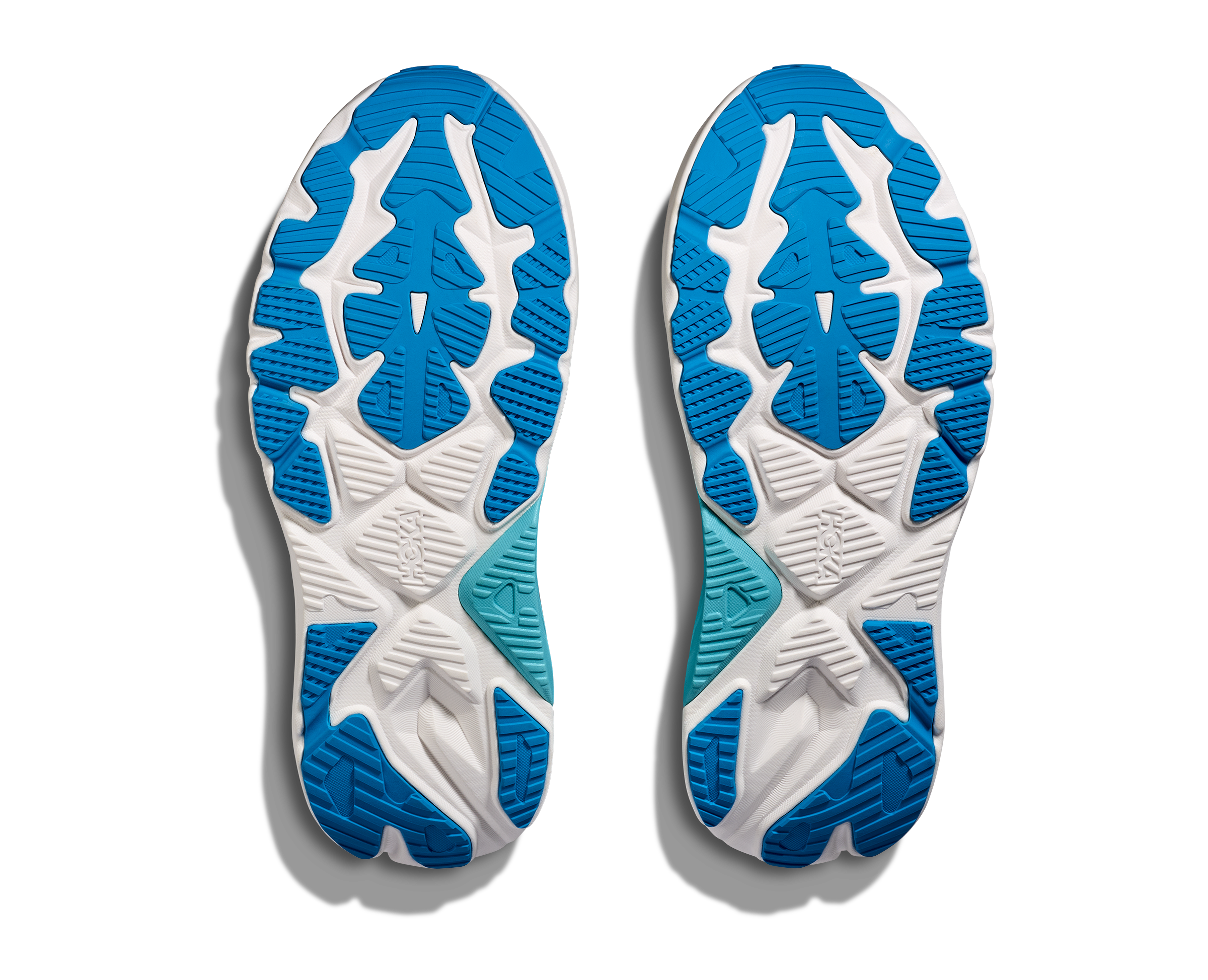 HOKA Men's Arahi 8 - BLACK / SKYWARD BLUE (Wide)