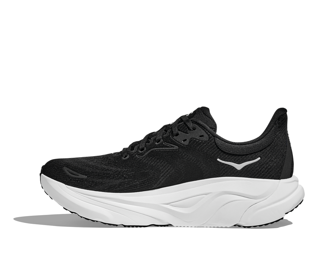 HOKA Men's Arahi 8 - BLACK / WHITE (Wide)