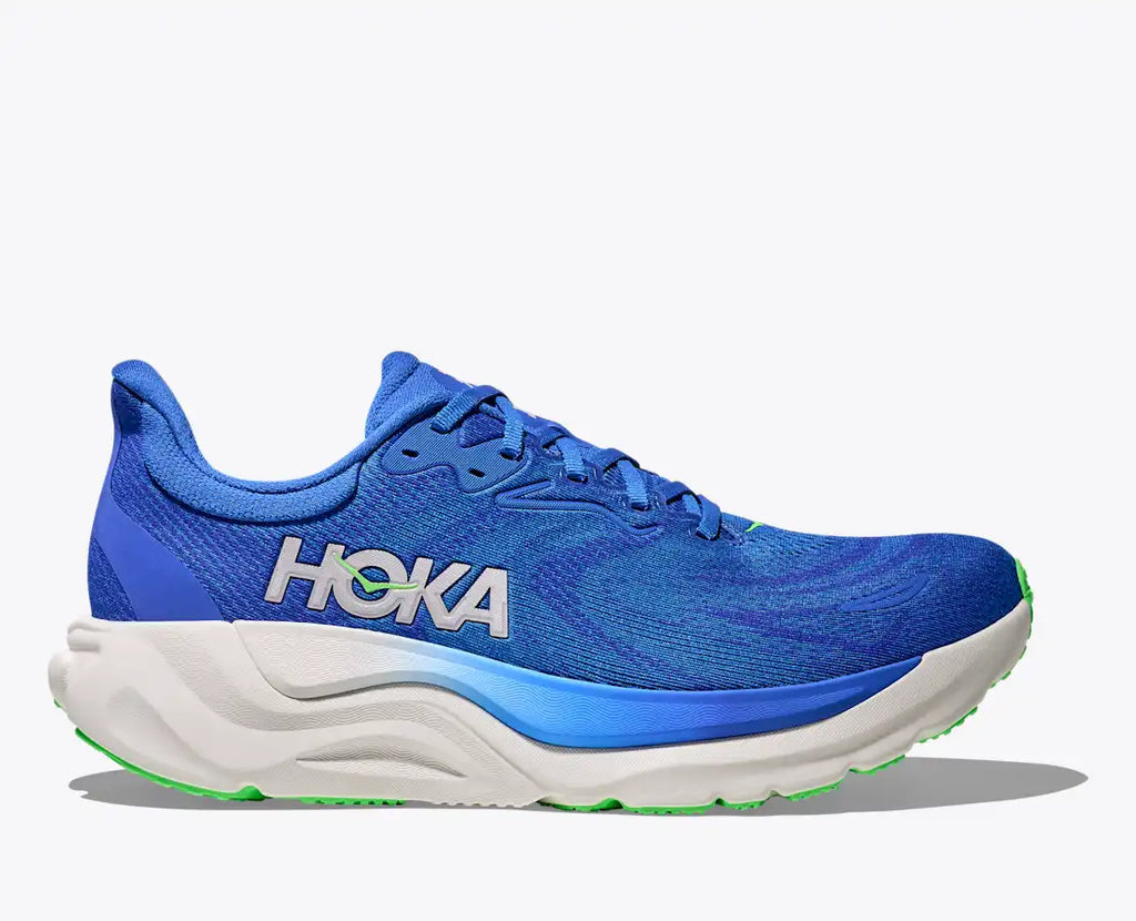 HOKA Men's Arahi 8 - COBALT BLUE / NEON GREEN (Wide)