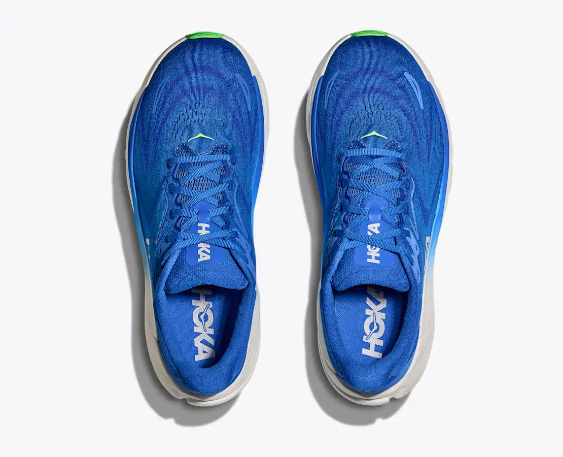 HOKA Men's Arahi 8 - COBALT BLUE / NEON GREEN (Wide)