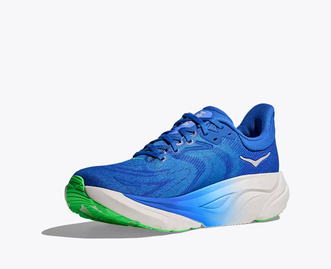 HOKA Men's Arahi 8 - COBALT BLUE / NEON GREEN (Wide)