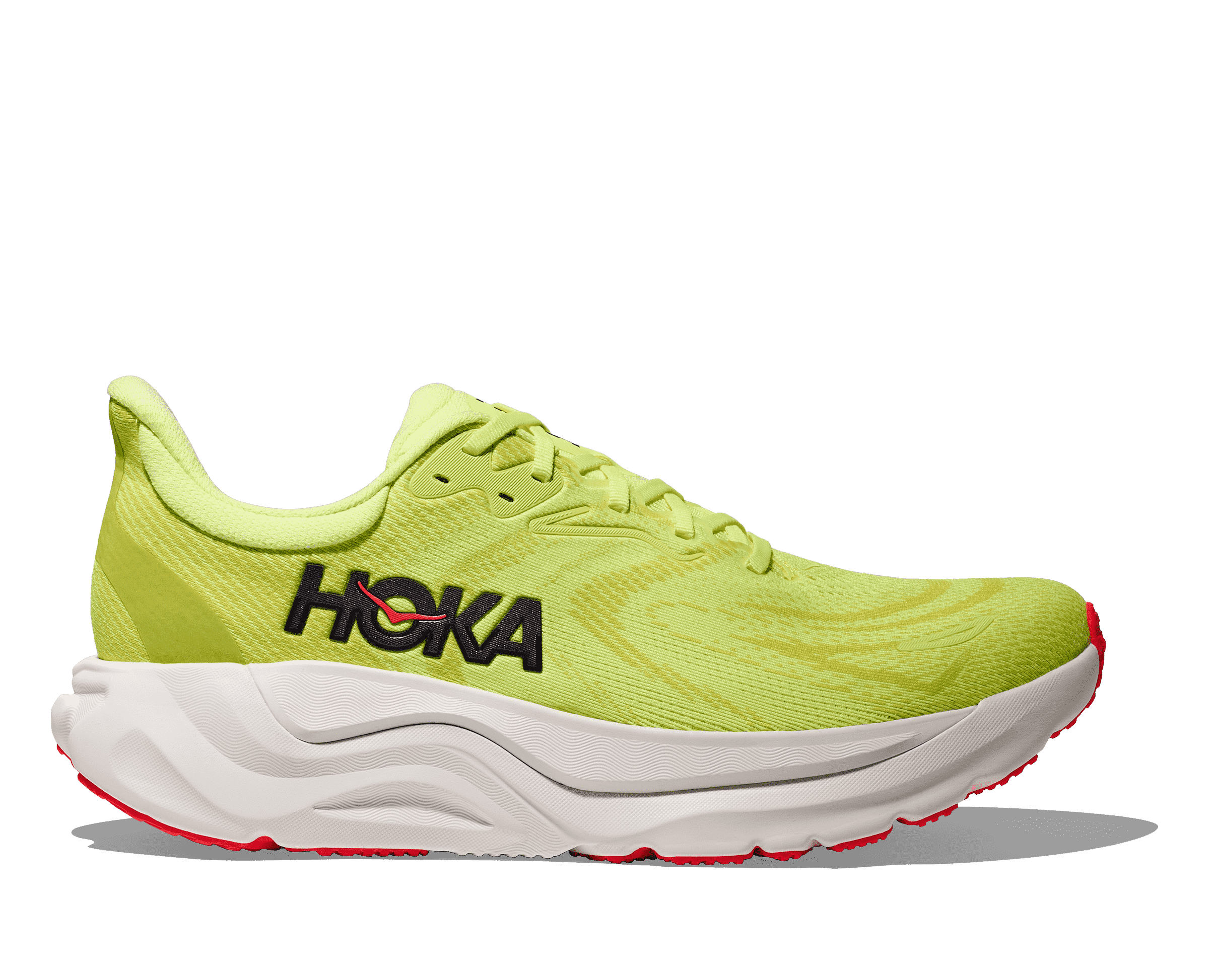 HOKA Men's Arahi 8 - NEON YUZU / NEON FLAME