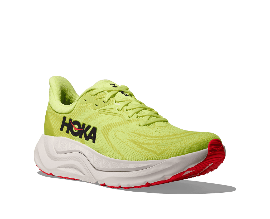 HOKA Men's Arahi 8 - NEON YUZU / NEON FLAME