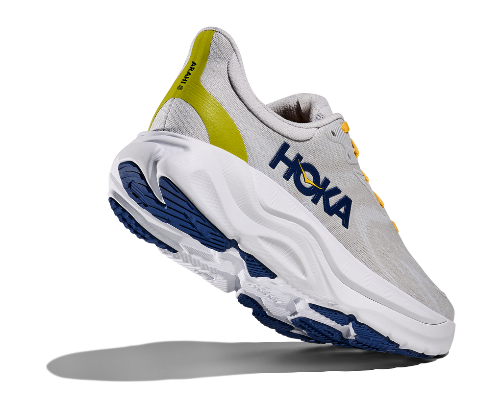 HOKA Men's Arahi 8 - STARDUST / COSMIC GREY