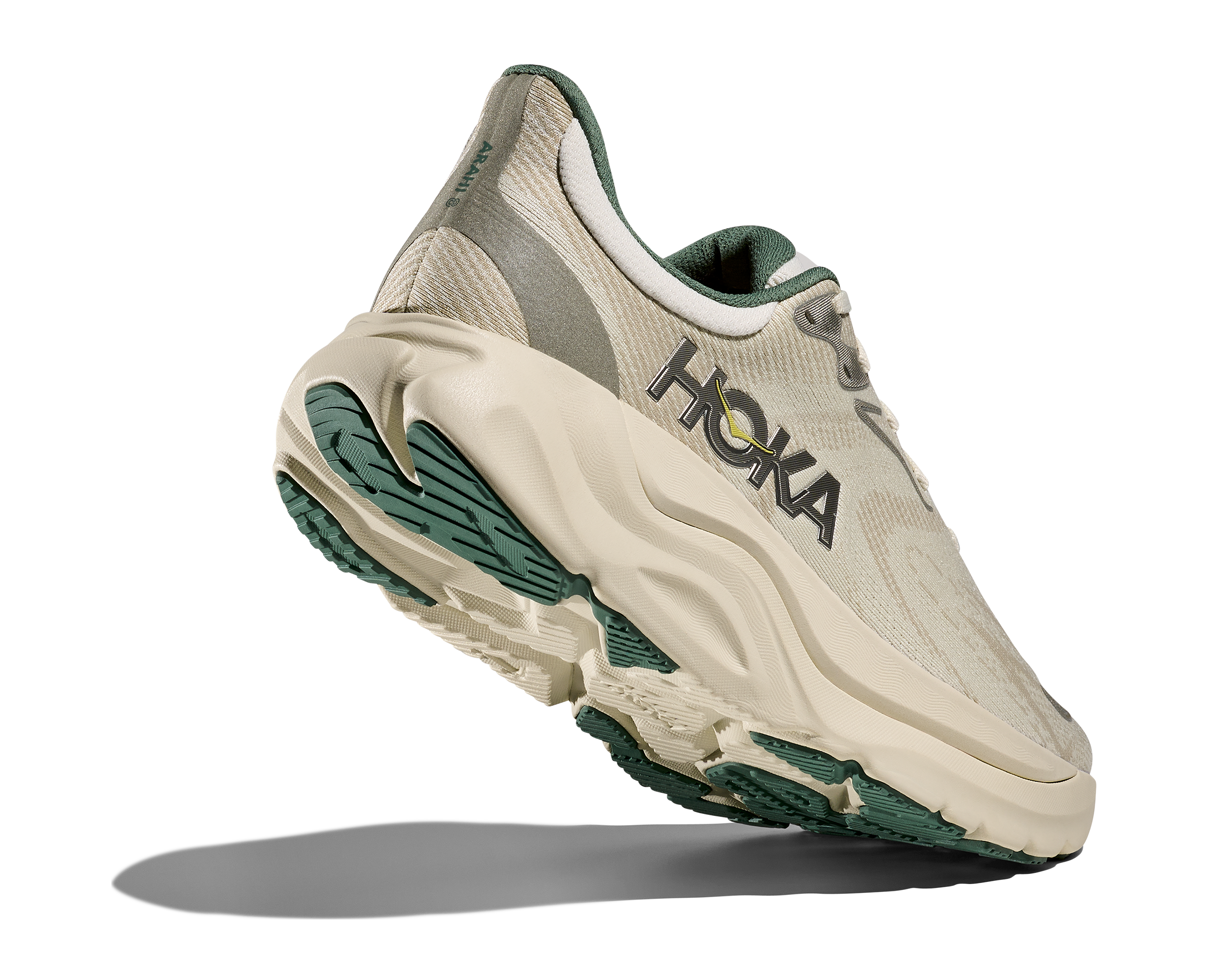 HOKA Men's Arahi 8 - TRUFFLE SALT / OYSTER MUSHROOM