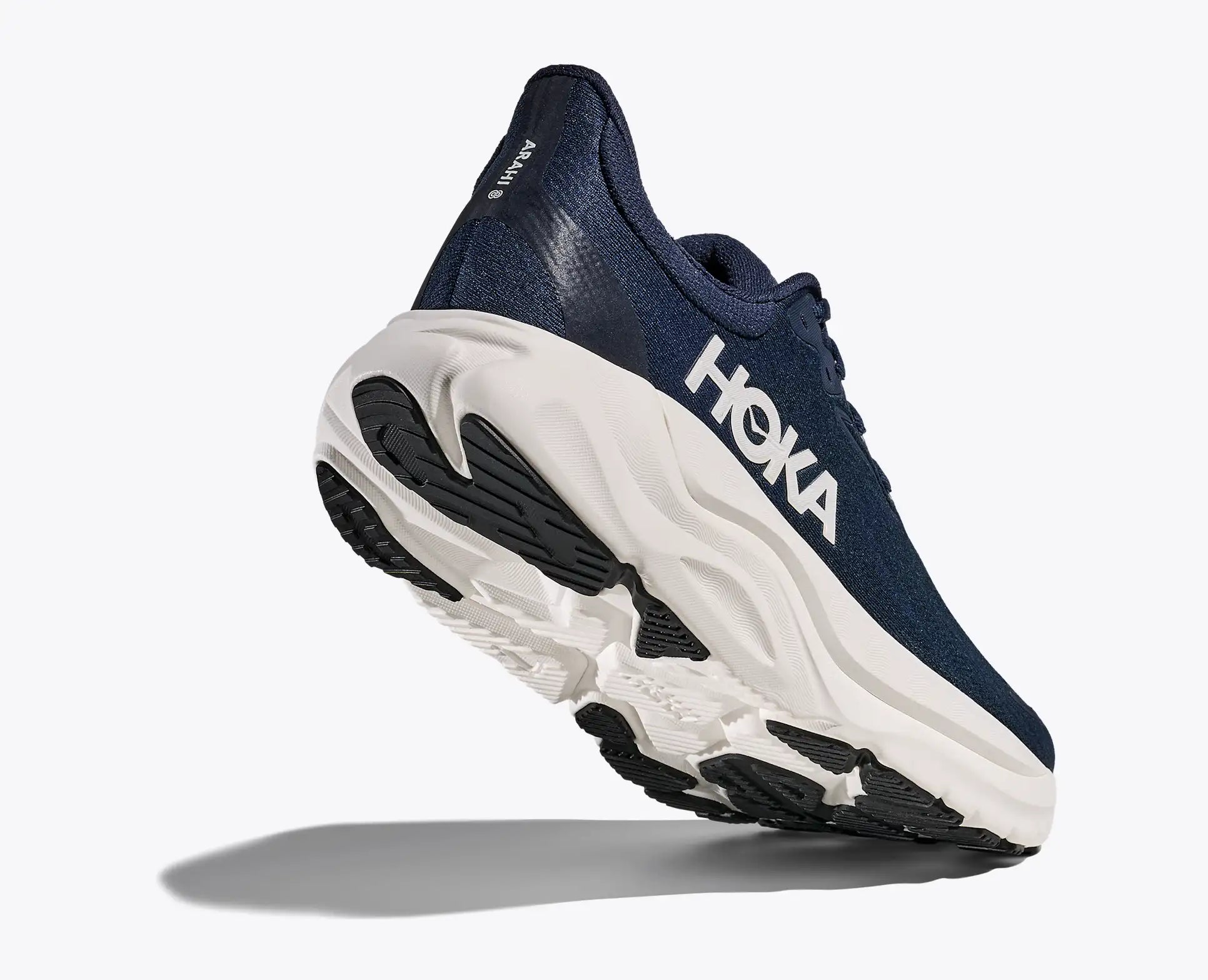 HOKA Men's Arahi 8 - VARSITY NAVY / WHITE