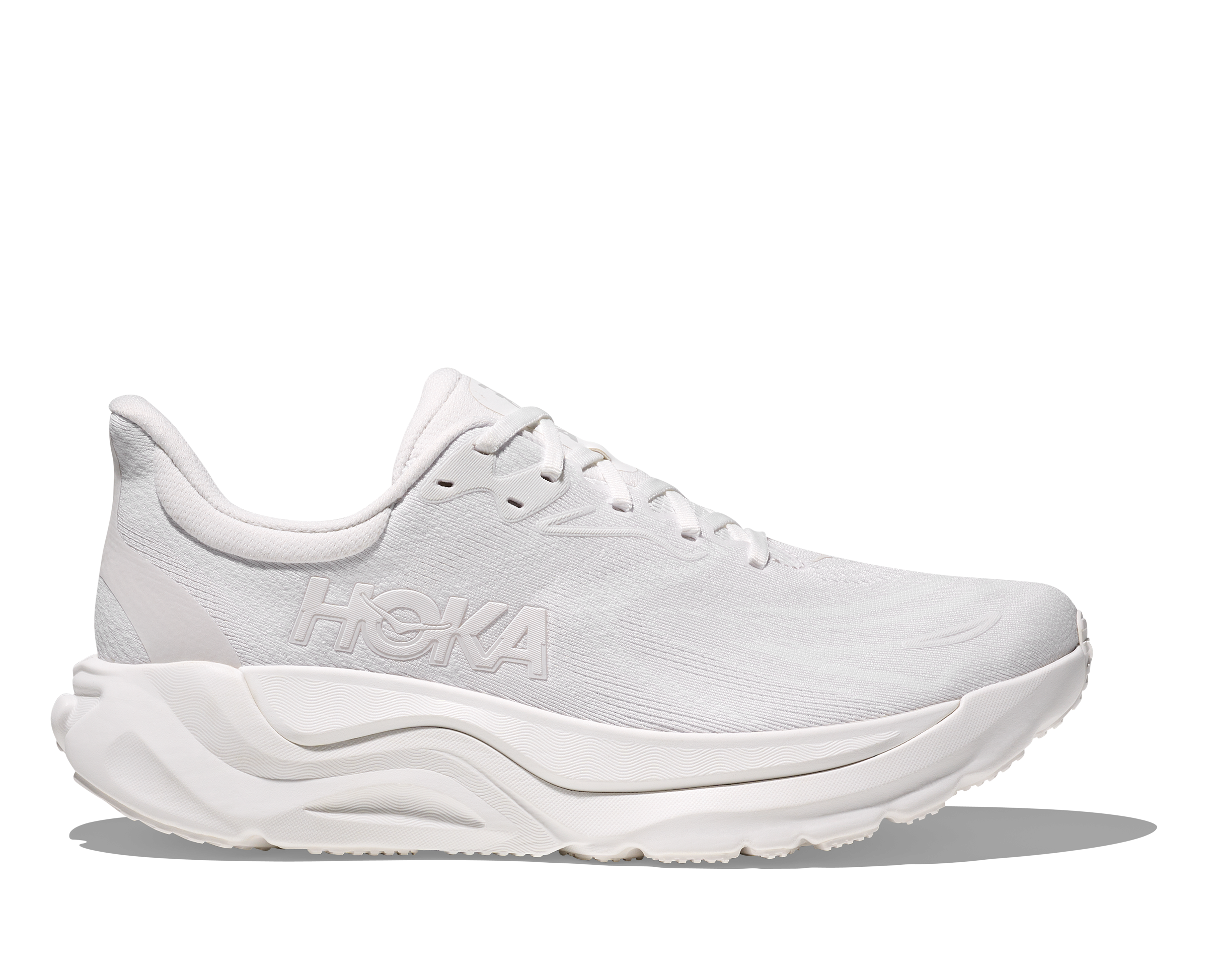 HOKA Men's Arahi 8 - WHITE / WHITE