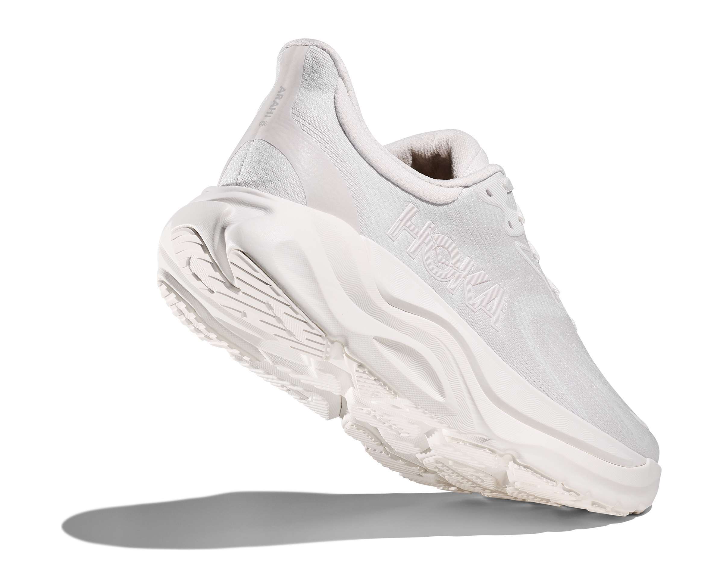 HOKA Men's Arahi 8 - WHITE / WHITE