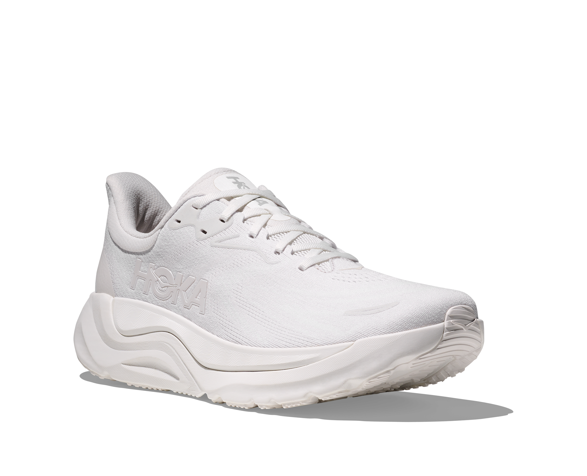 HOKA Men's Arahi 8 - WHITE / WHITE
