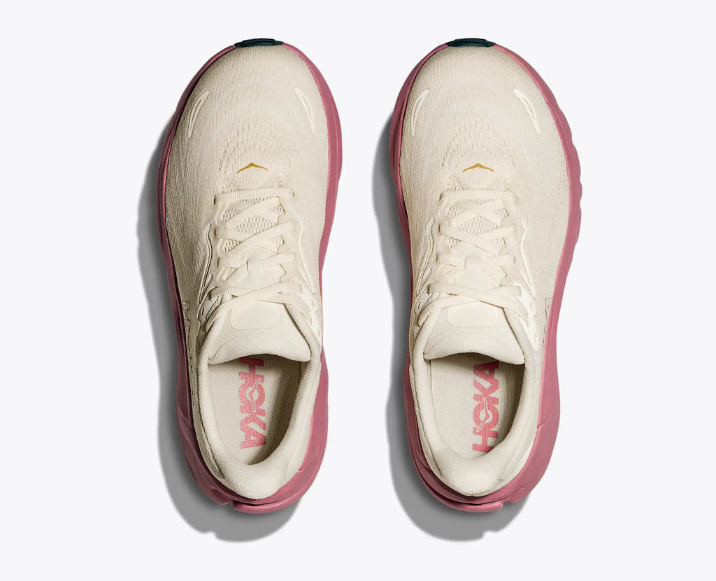 HOKA Women's Arahi 8 - ALABASTER / LINGONBERRY