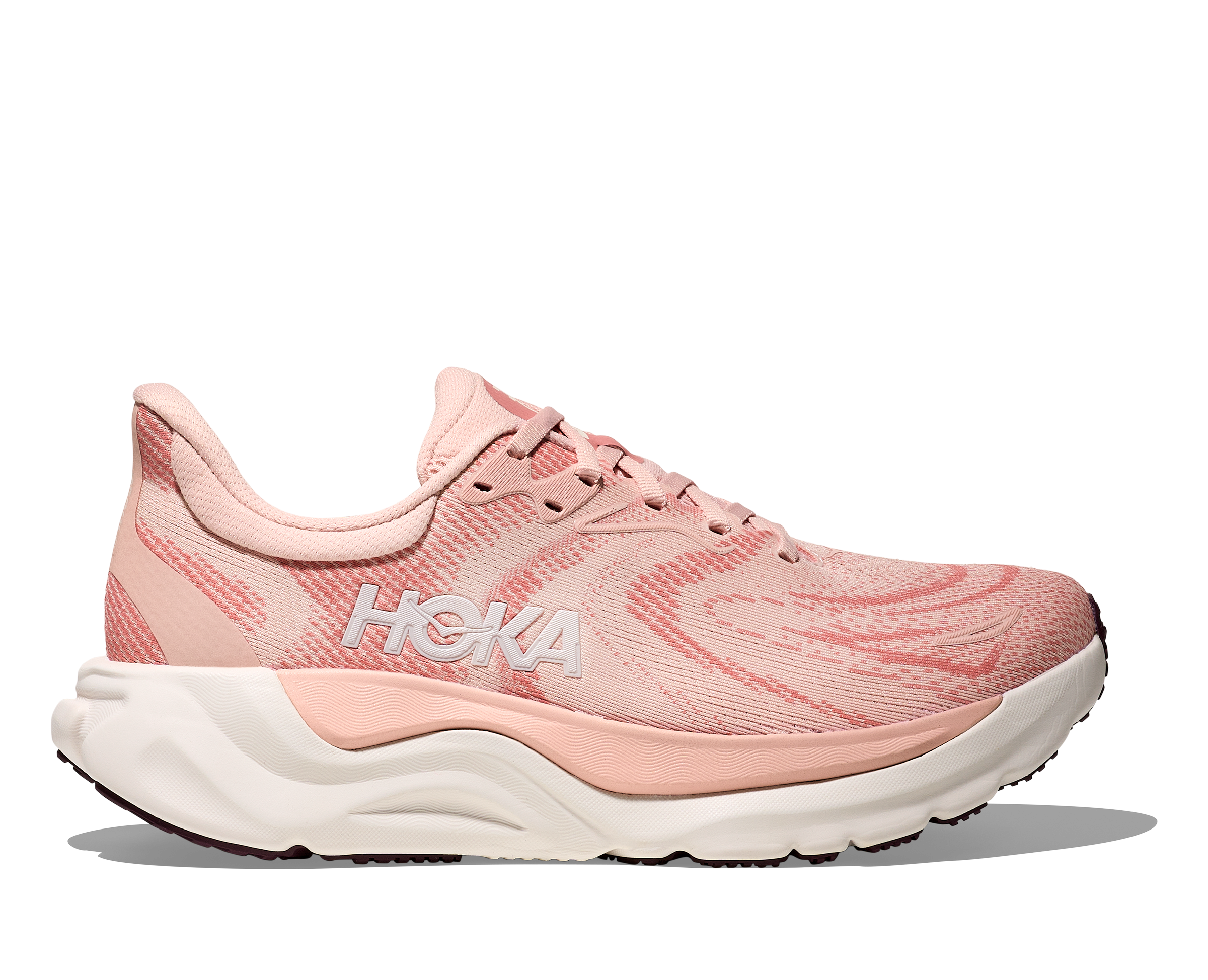 HOKA Women's Arahi 8 - ROSE CREAM / ALABASTER (Wide)
