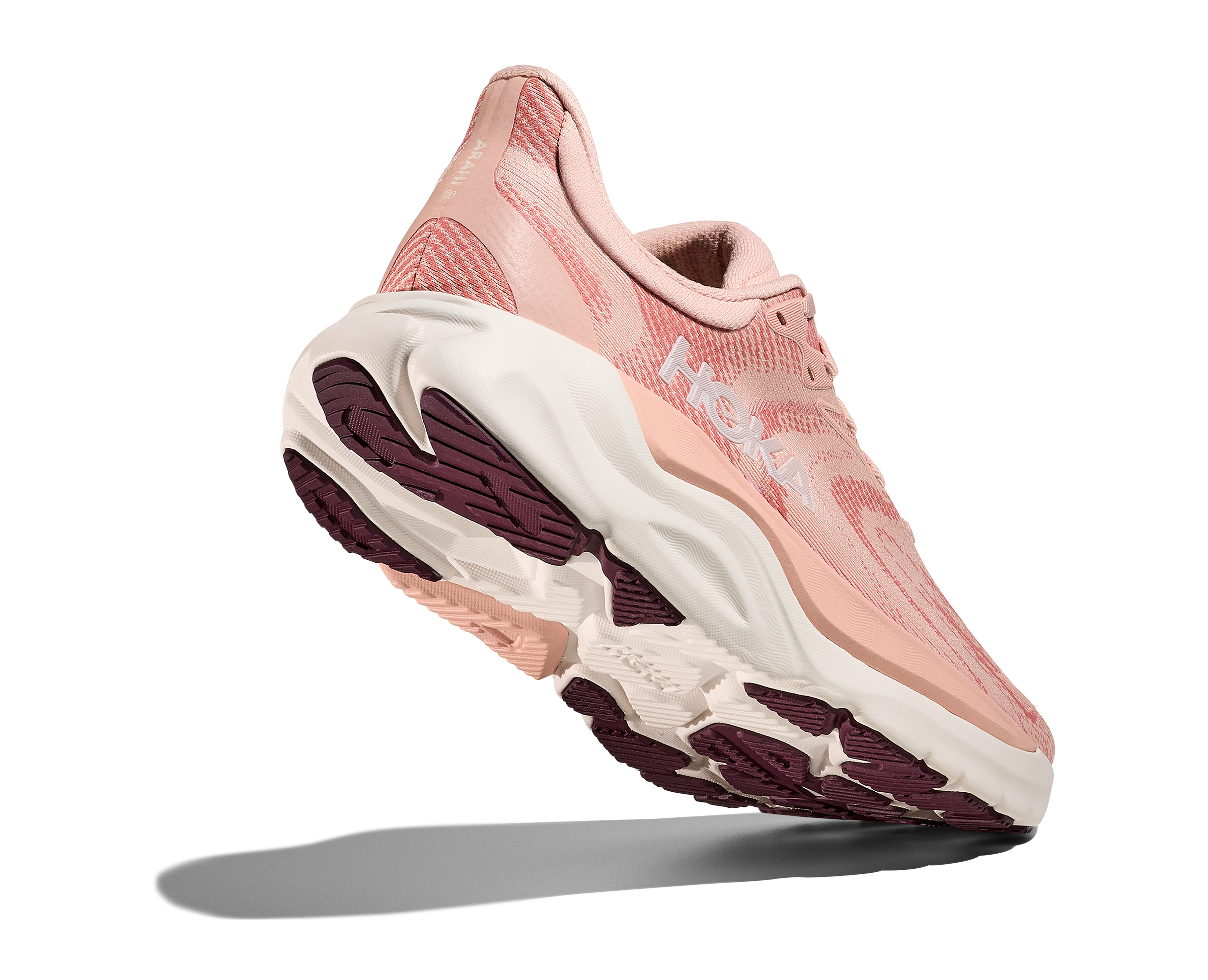 HOKA Women's Arahi 8 - BLUSH / ROSE LATTE