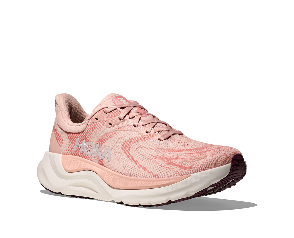 HOKA Women's Arahi 8 - ROSE CREAM / ALABASTER (Wide)