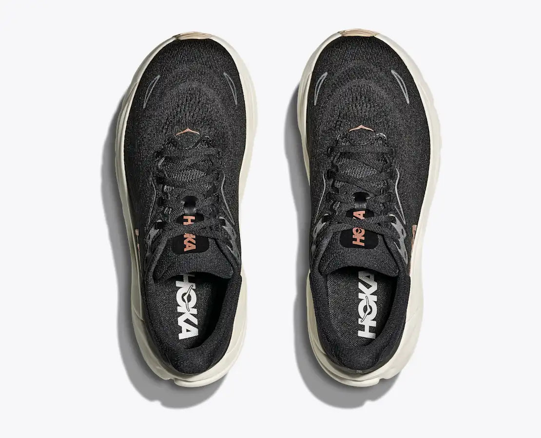 HOKA Women's Arahi 8 - BLACK / ROSE GOLD (Extra Wide)