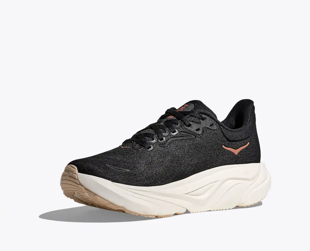 HOKA Women's Arahi 8 - BLACK / ROSE GOLD (Wide)