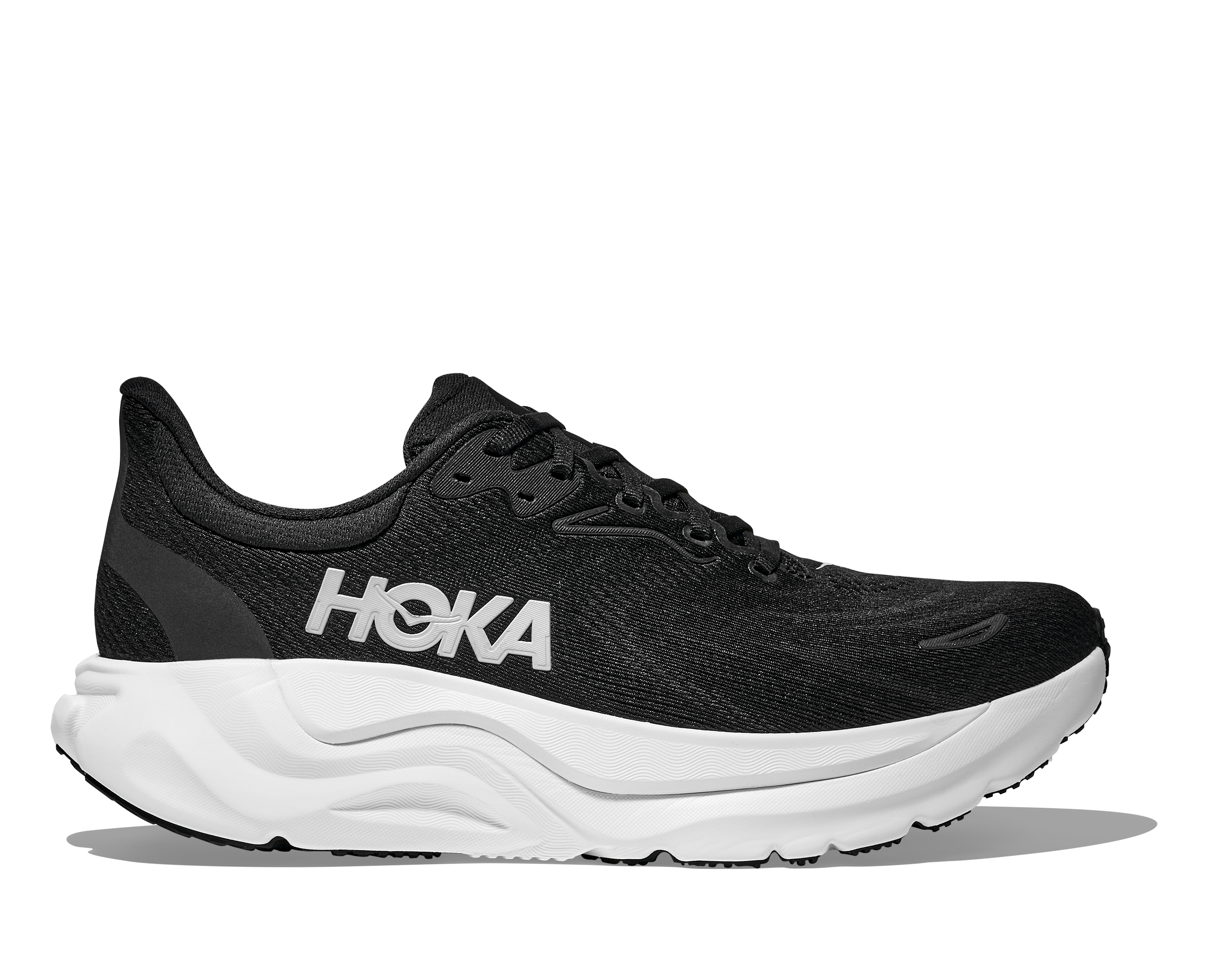 HOKA Women's Arahi 8 - BLACK / WHITE