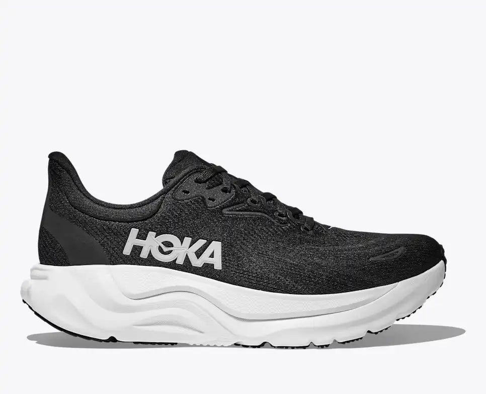 HOKA Men's Arahi 8 - BLACK / WHITE (Extra Wide)