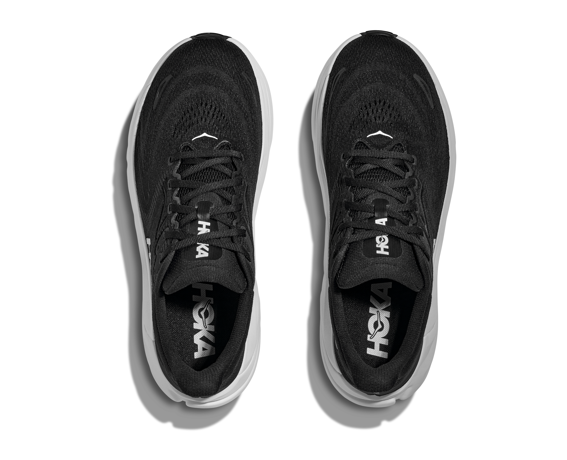 HOKA Women's Arahi 8 - BLACK / WHITE