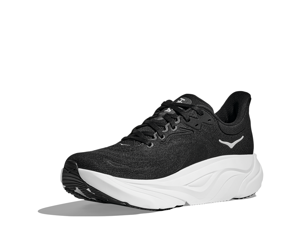 HOKA Women's Arahi 8 - BLACK / WHITE (Wide)