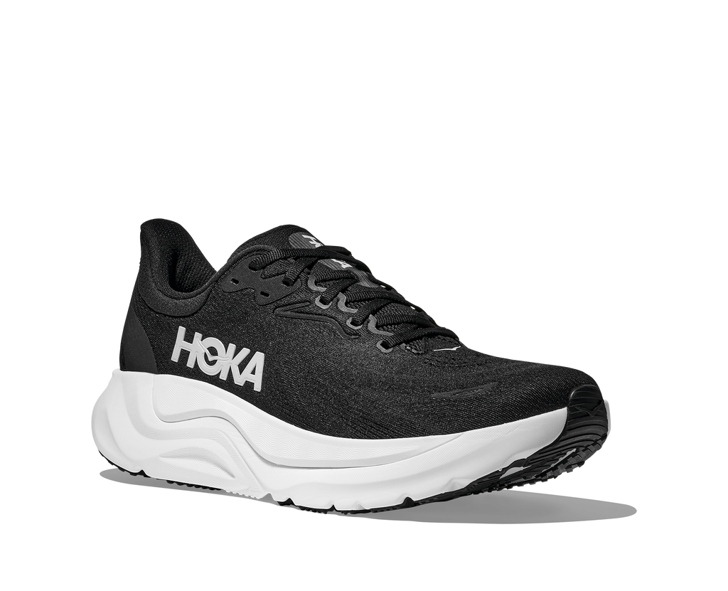 HOKA Women's Arahi 8 - BLACK / WHITE