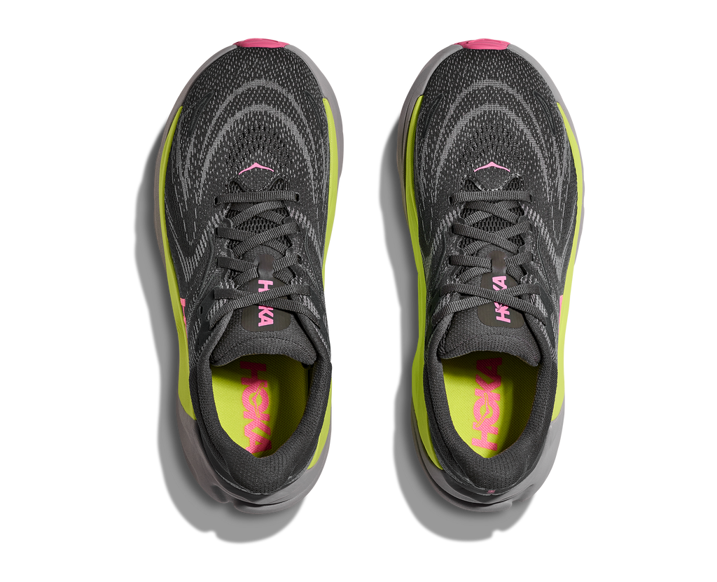 HOKA Women's Arahi 8 - CHARCOAL GREY / GREY SKIES