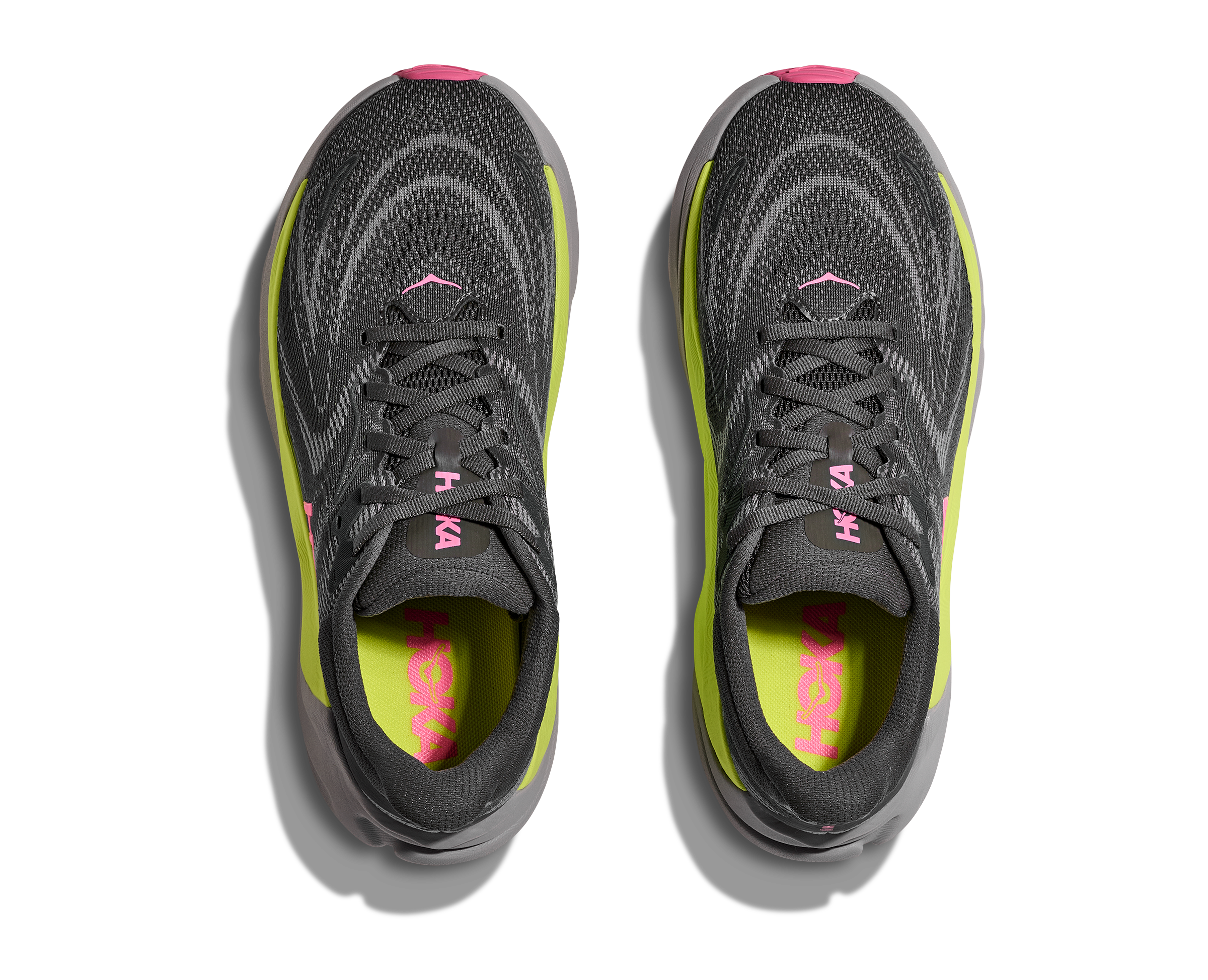 HOKA Women's Arahi 8 - CHARCOAL GREY / GREY SKIES