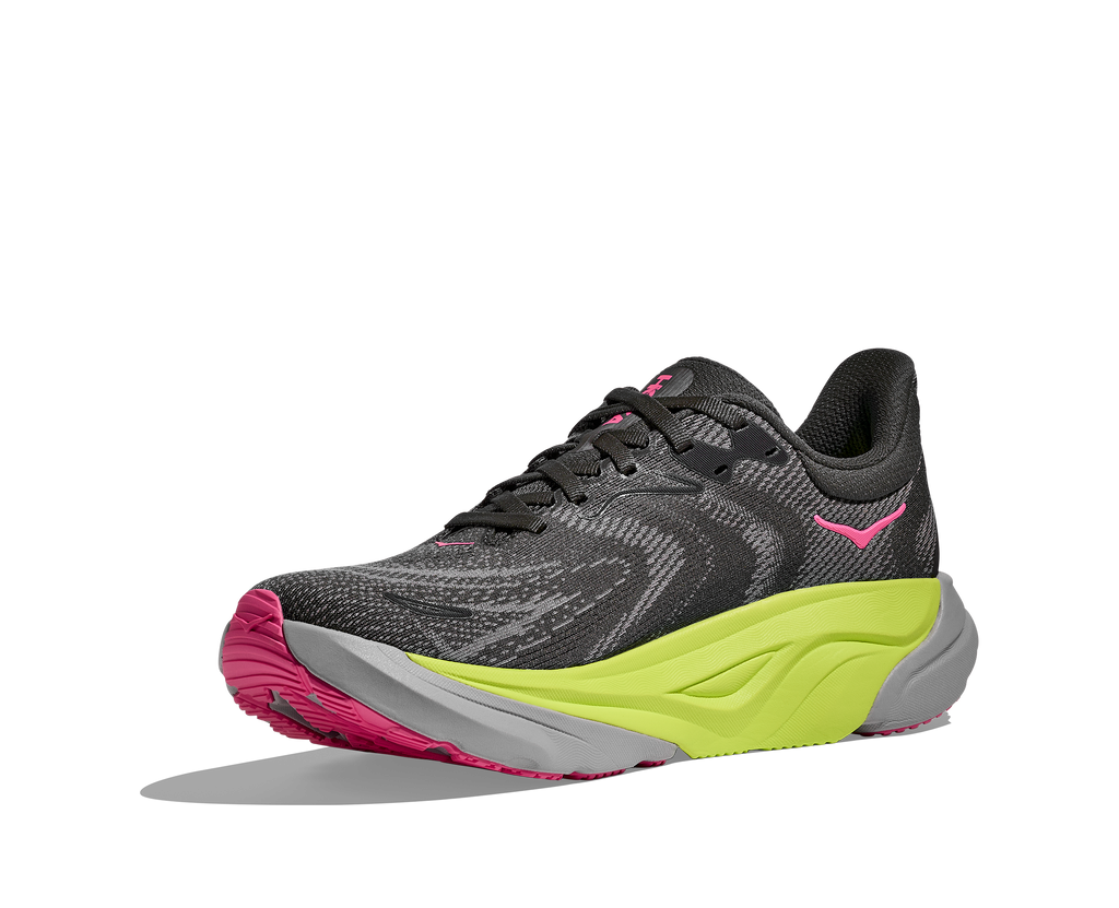 HOKA Women's Arahi 8 - CHARCOAL GREY / GREY SKIES