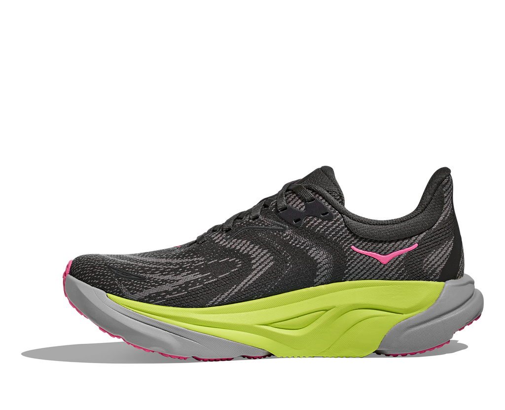 HOKA Women's Arahi 8 - CHARCOAL GREY / GREY SKIES