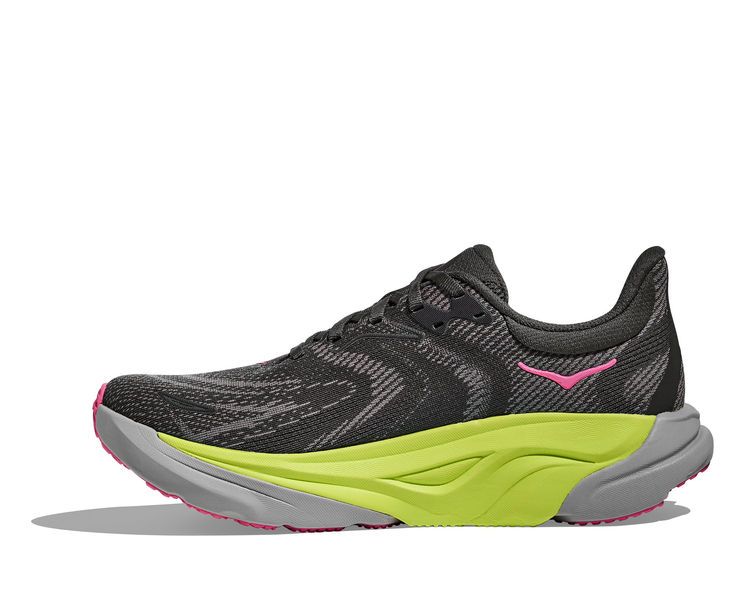 HOKA Women's Arahi 8 - CHARCOAL GREY / GREY SKIES