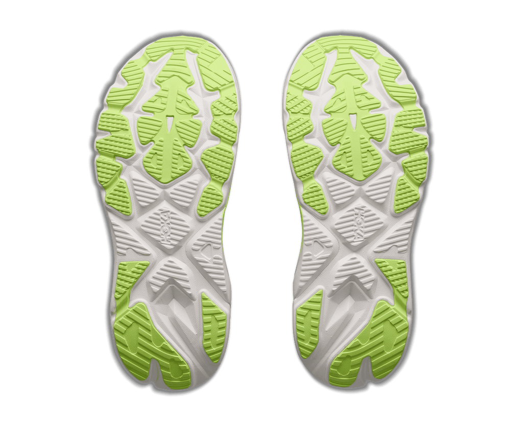 HOKA Women's Arahi 8 - FROST / SOLAR FLARE
